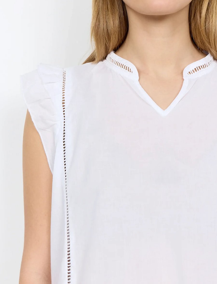 Soyaconcept - SC-CALISTE - blūzes bez piedurknēm - 1000 white - 5