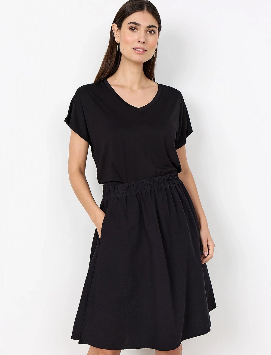 Soyaconcept - SC-CISSIE - midi-röcke - 9999 black - 0