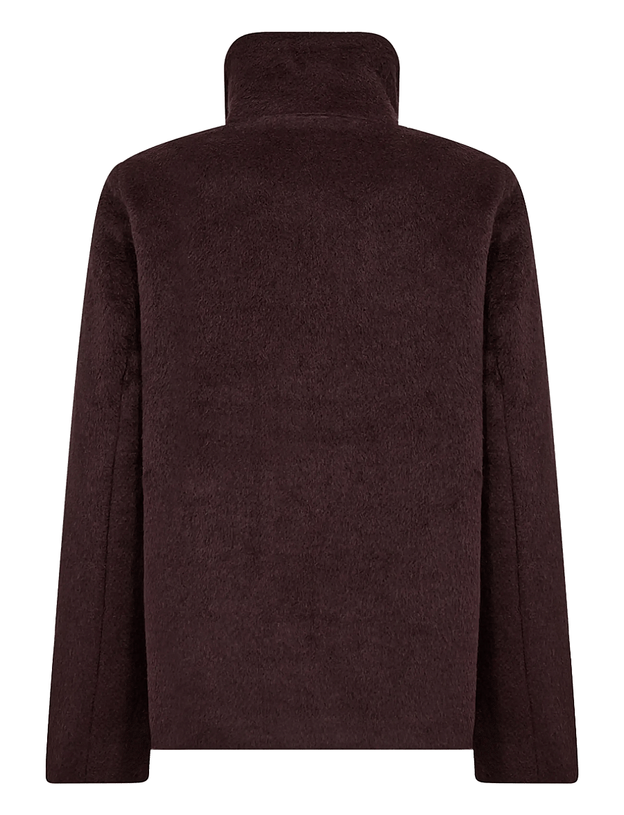 Soyaconcept - SC-GARBIE - mäntel - 98980 chocolate plum melange - 2
