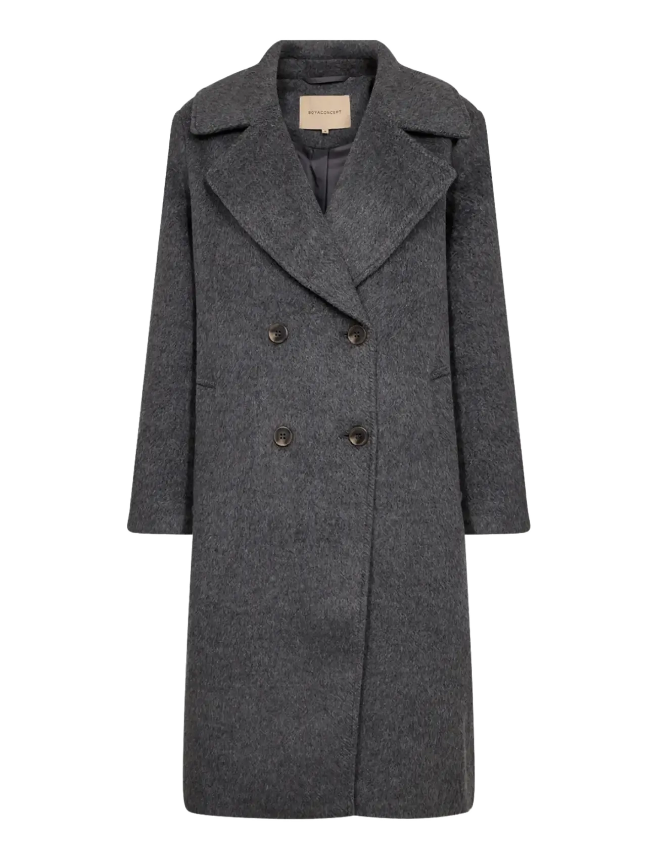 Soyaconcept SC-GARBIE - Mäntel - 99870 DARK EARTH MELANGE / grey