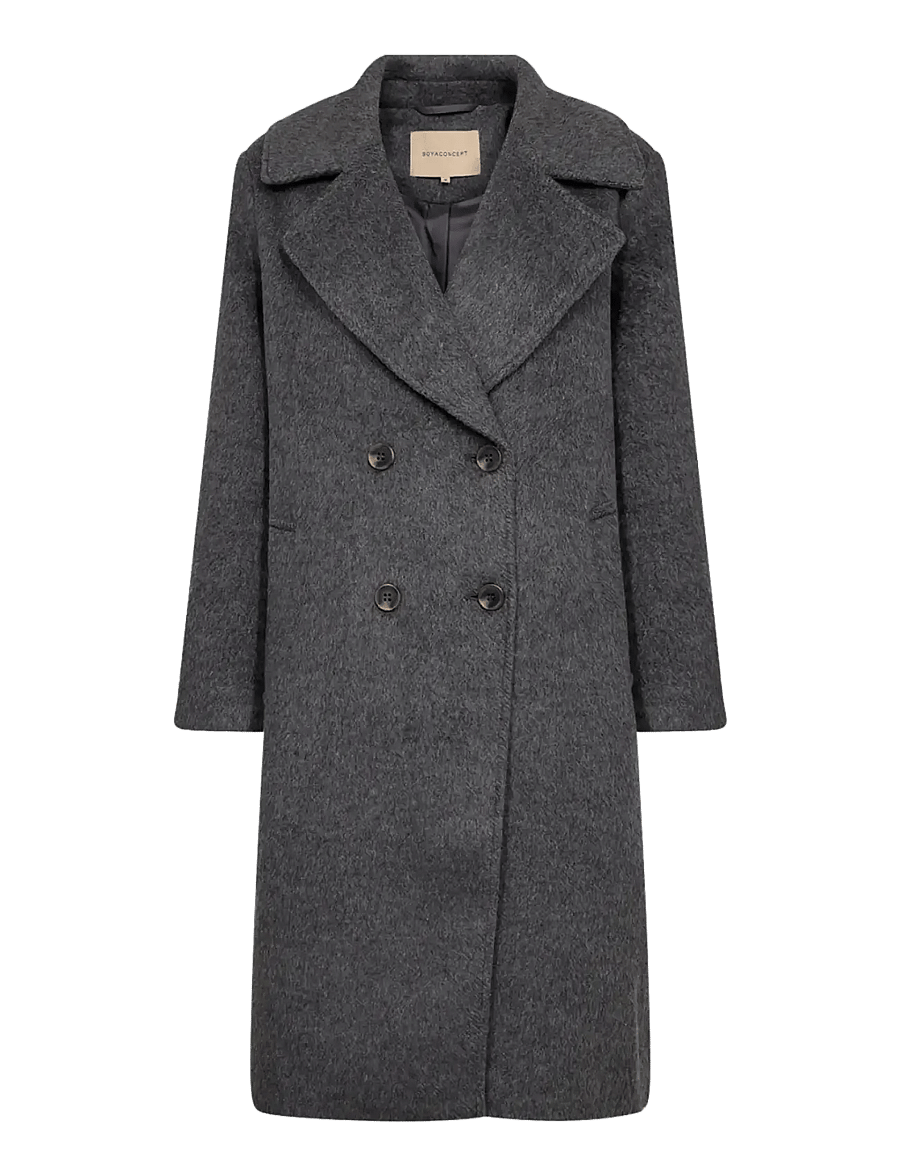 Soyaconcept - SC-GARBIE - mäntel - 99870 dark earth melange - 0