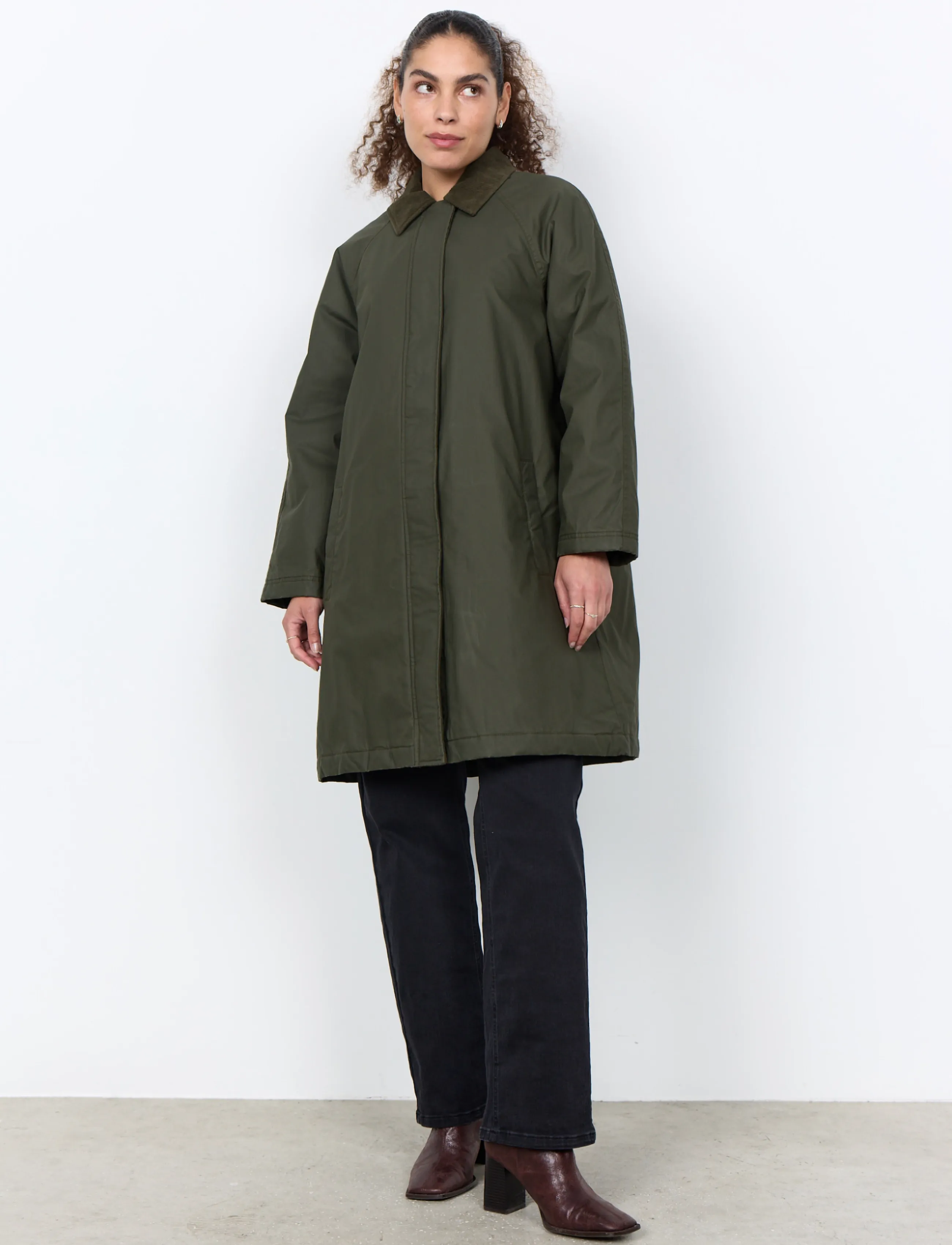 Soyaconcept - SC-GIA - trenchcoats - 7974 forest night - 4