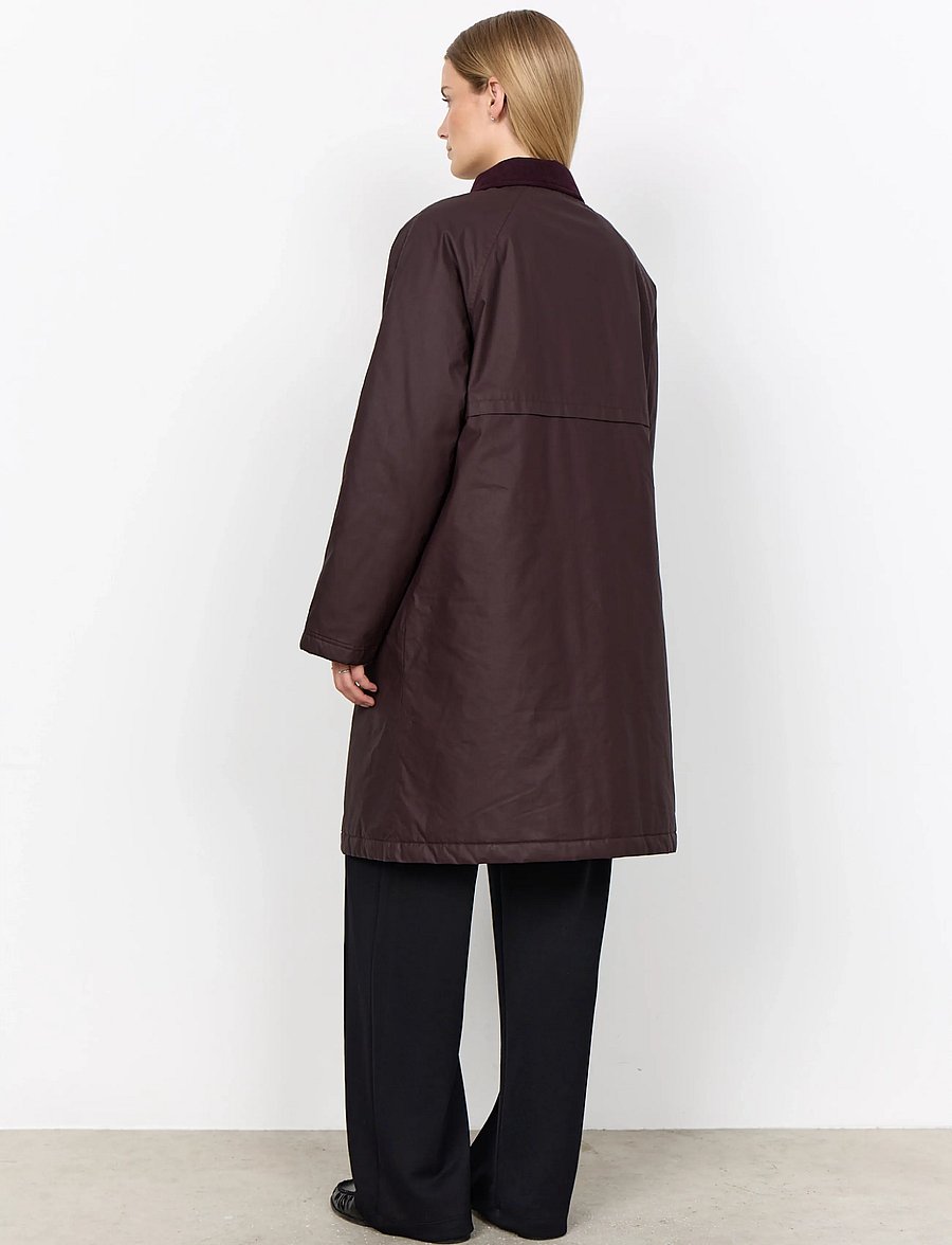 Soyaconcept - SC-GIA - trenchcoats - 8980 chocolate plum - 3