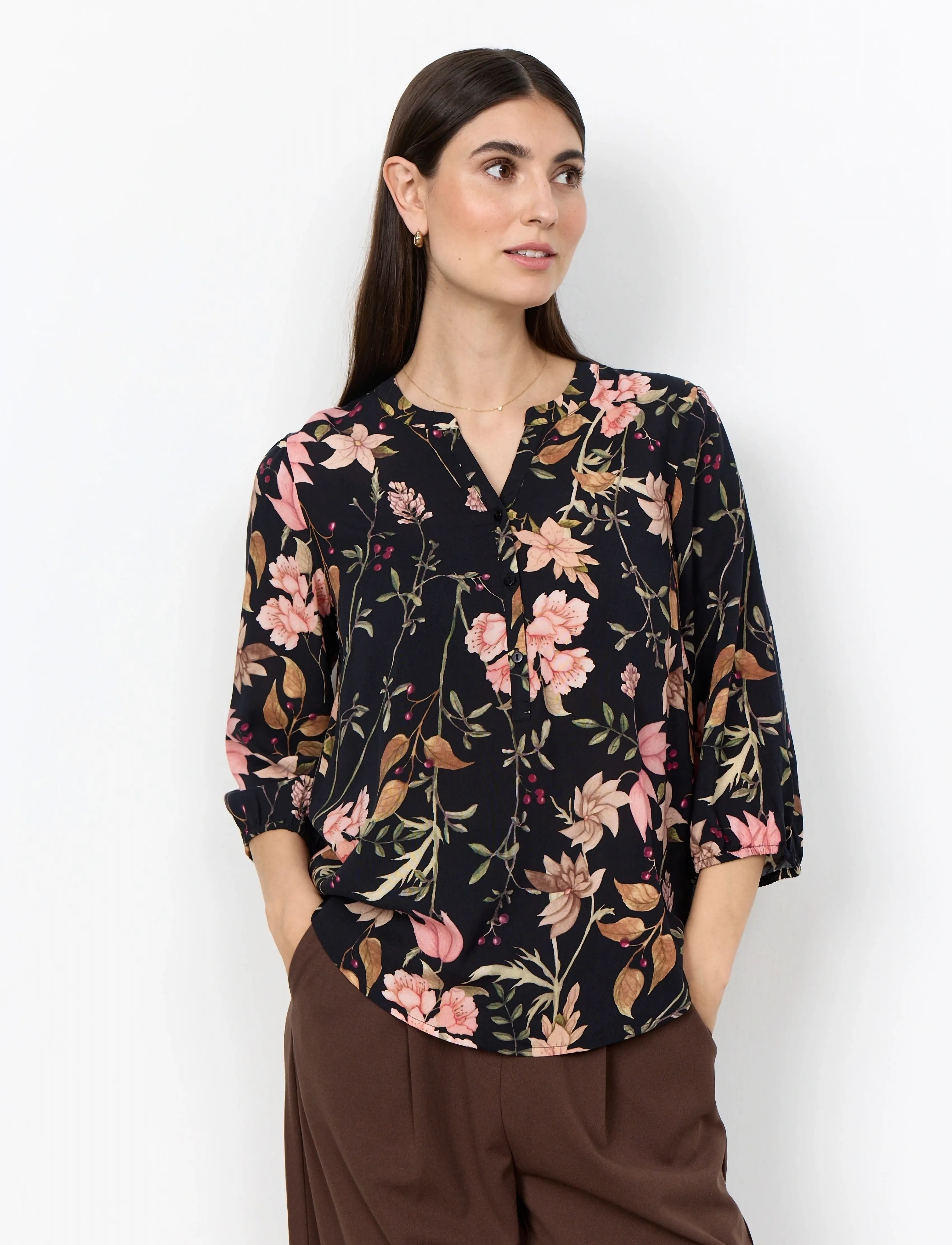 Soyaconcept SC-GRACE - Blusar - 9999 BLACK COMBI / black