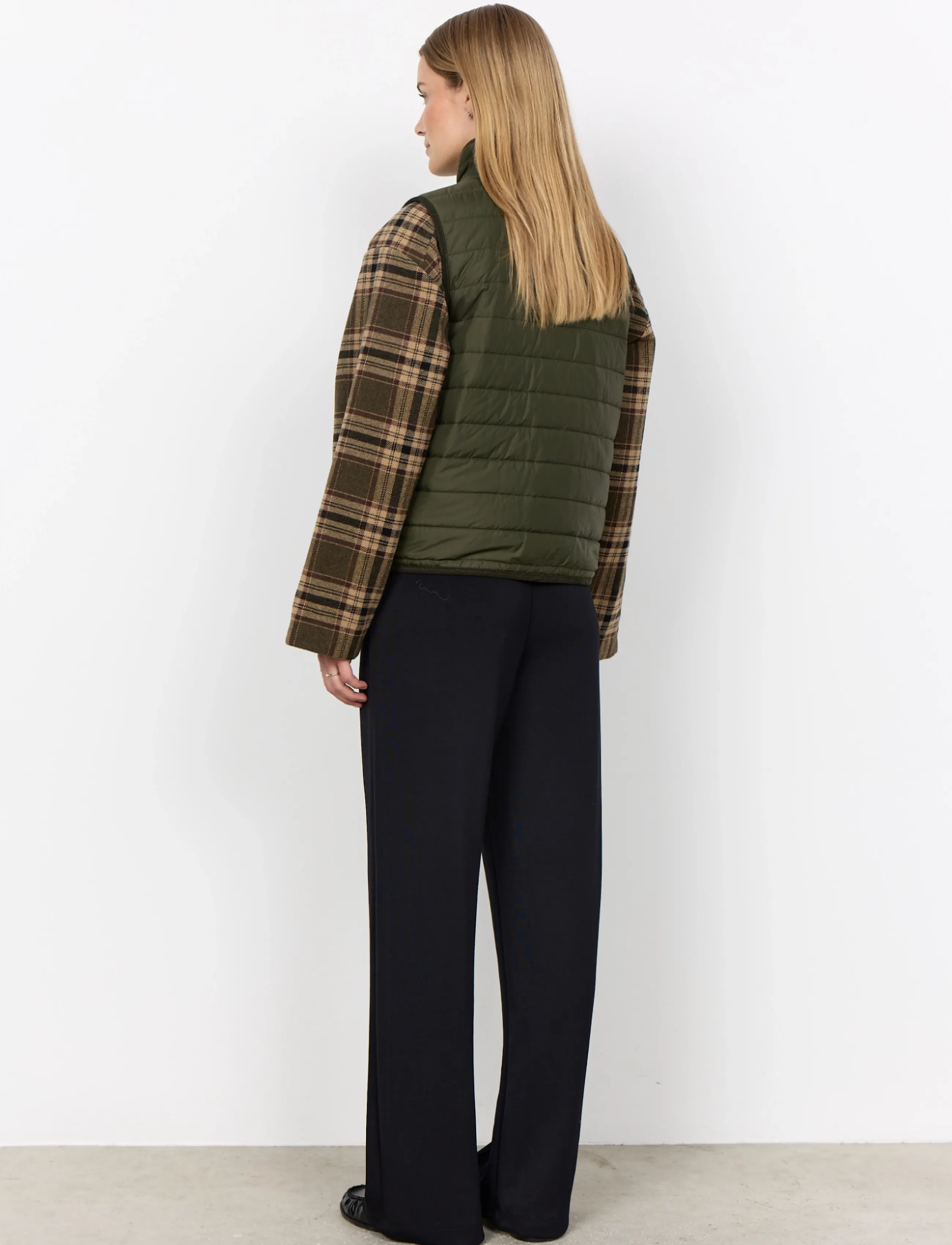 Soyaconcept - SC-BENETE - vatterede veste - 7974 forest night - 3