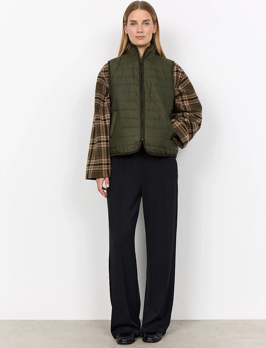 Soyaconcept - SC-BENETE - vatterede veste - 7974 forest night - 4