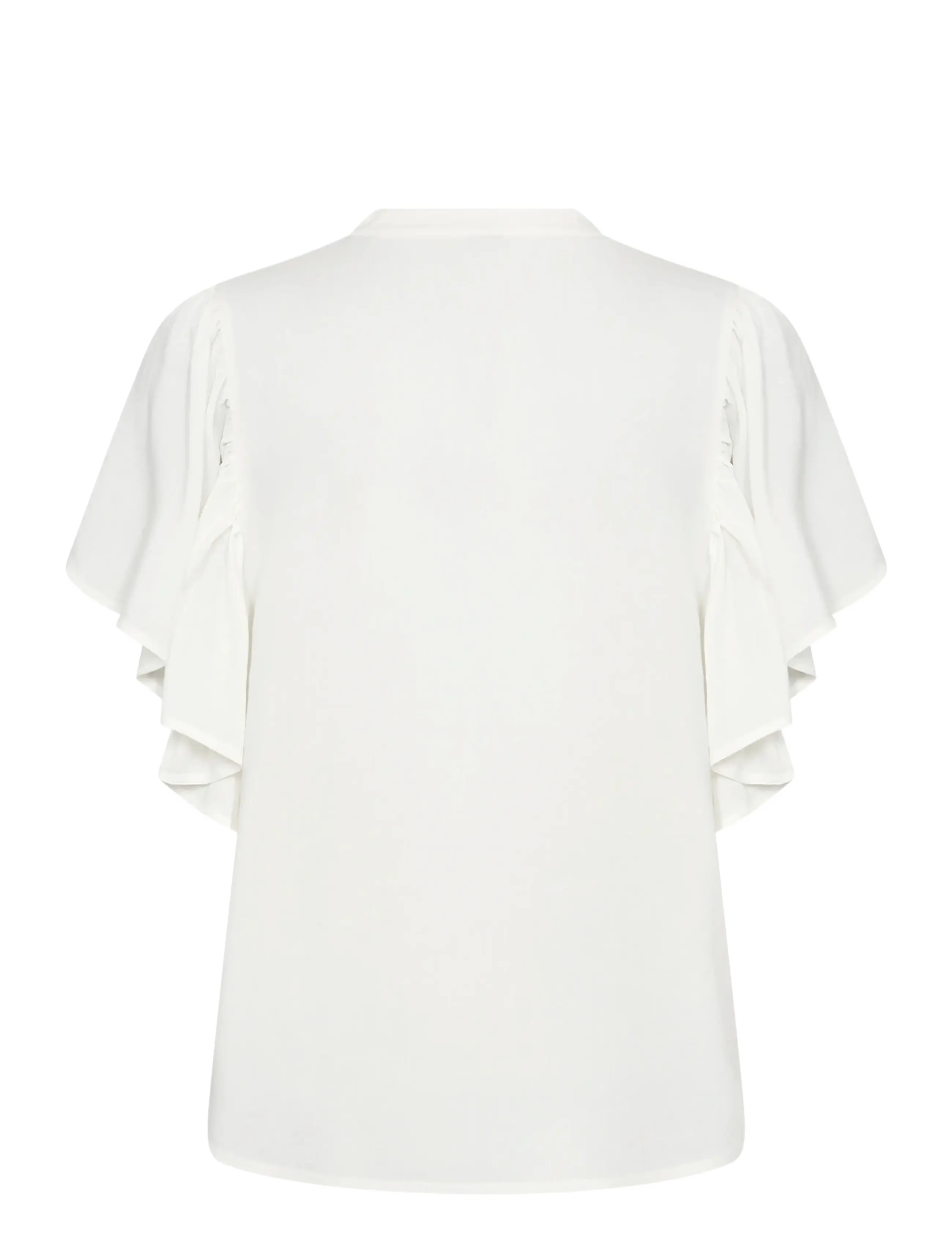 Soyaconcept - SC-RADIA - kortärmade skjortor - 1100 offwhite - 2