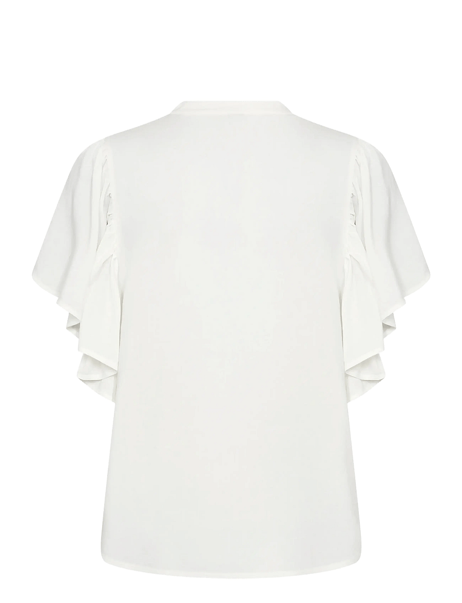 Soyaconcept - SC-RADIA - kortärmade skjortor - 1100 offwhite - 2