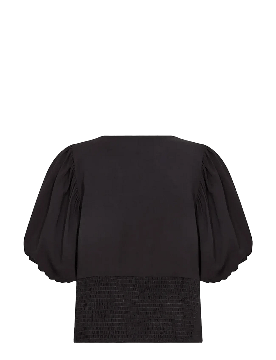 Soyaconcept - SC-RADIA - kortärmade blusar - 9999 black - 2
