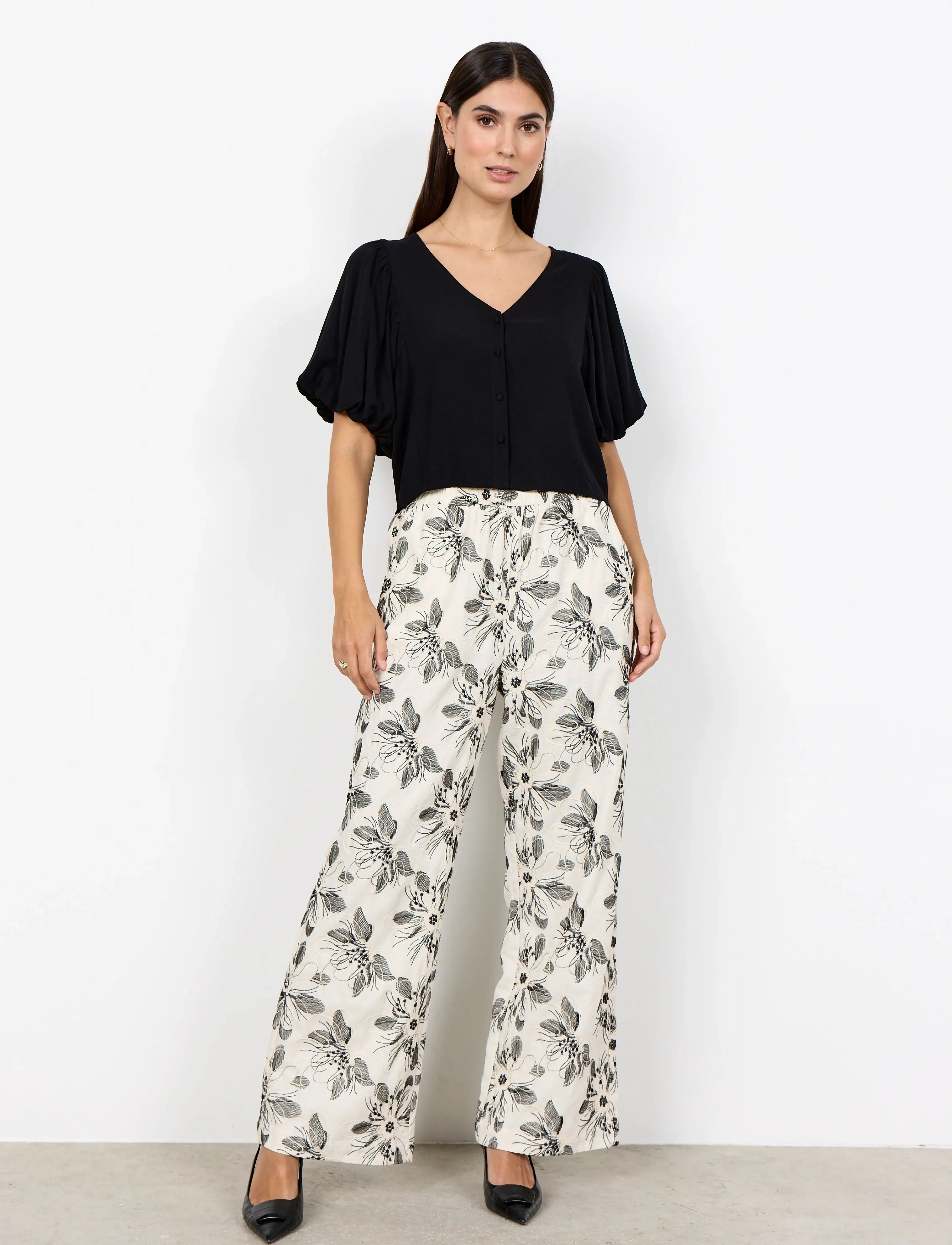 Soyaconcept - SC-RADIA - short-sleeved blouses - 9999 black - 3