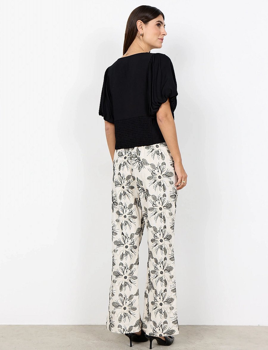 Soyaconcept - SC-RADIA - kortärmade blusar - 9999 black - 4