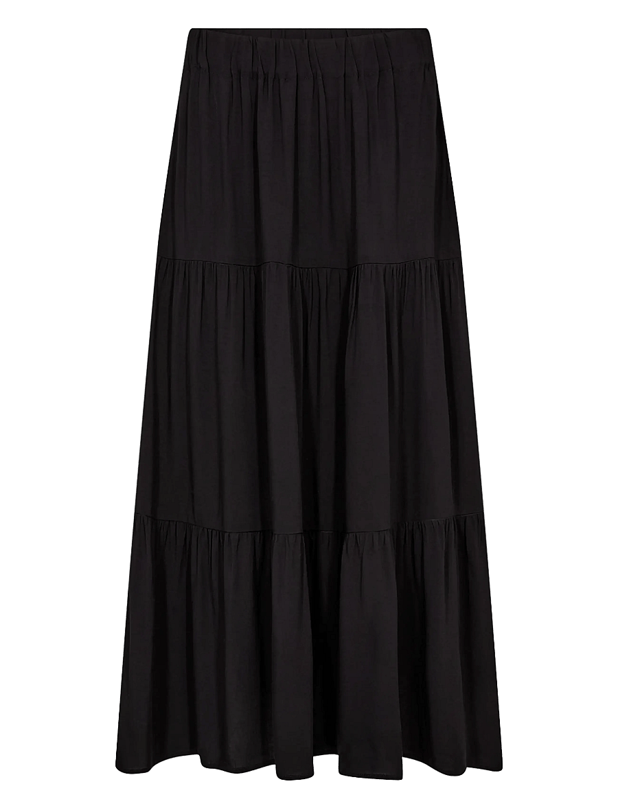 Soyaconcept - SC-RADIA - maxikjolar - 9999 black - 1
