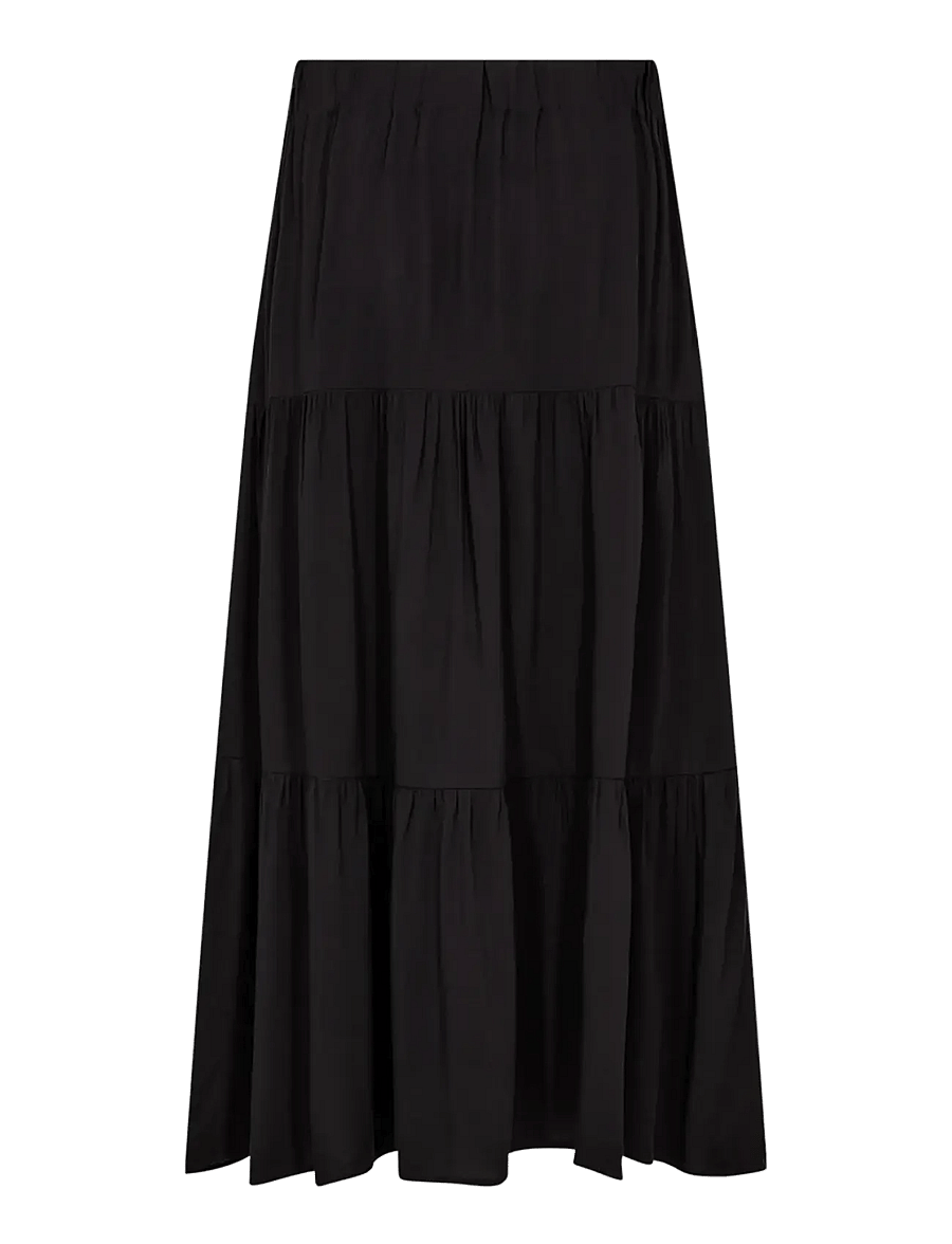 Soyaconcept - SC-RADIA - maxikjolar - 9999 black - 2
