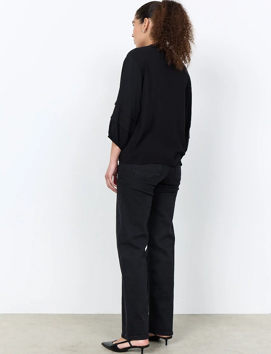 Soyaconcept - SC-RADIA - kurzärmlige hemden - 9999 black - 3