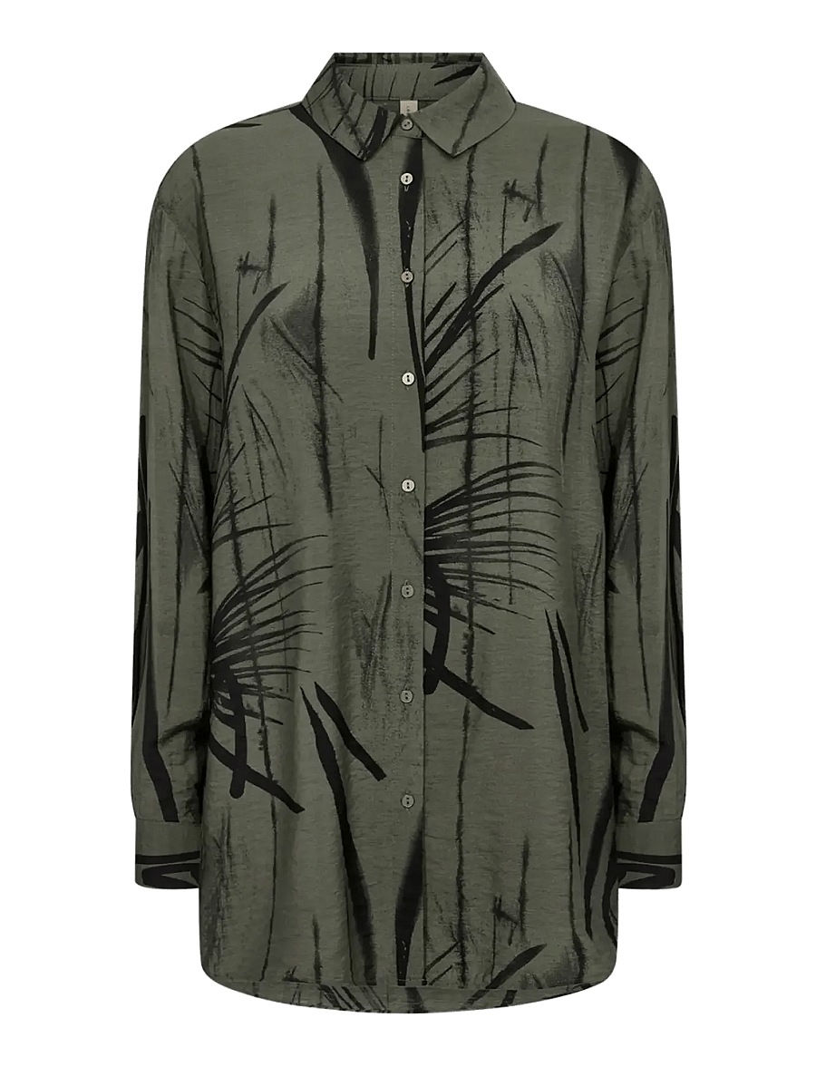 Soyaconcept - SC-GOPI - långärmade skjortor - 7920 dark army combi - 0