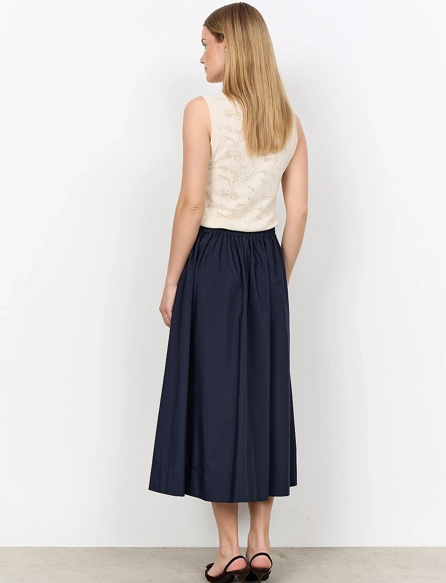 Soyaconcept - SC-NETTI - midi kjolar - 6910 navy - 4