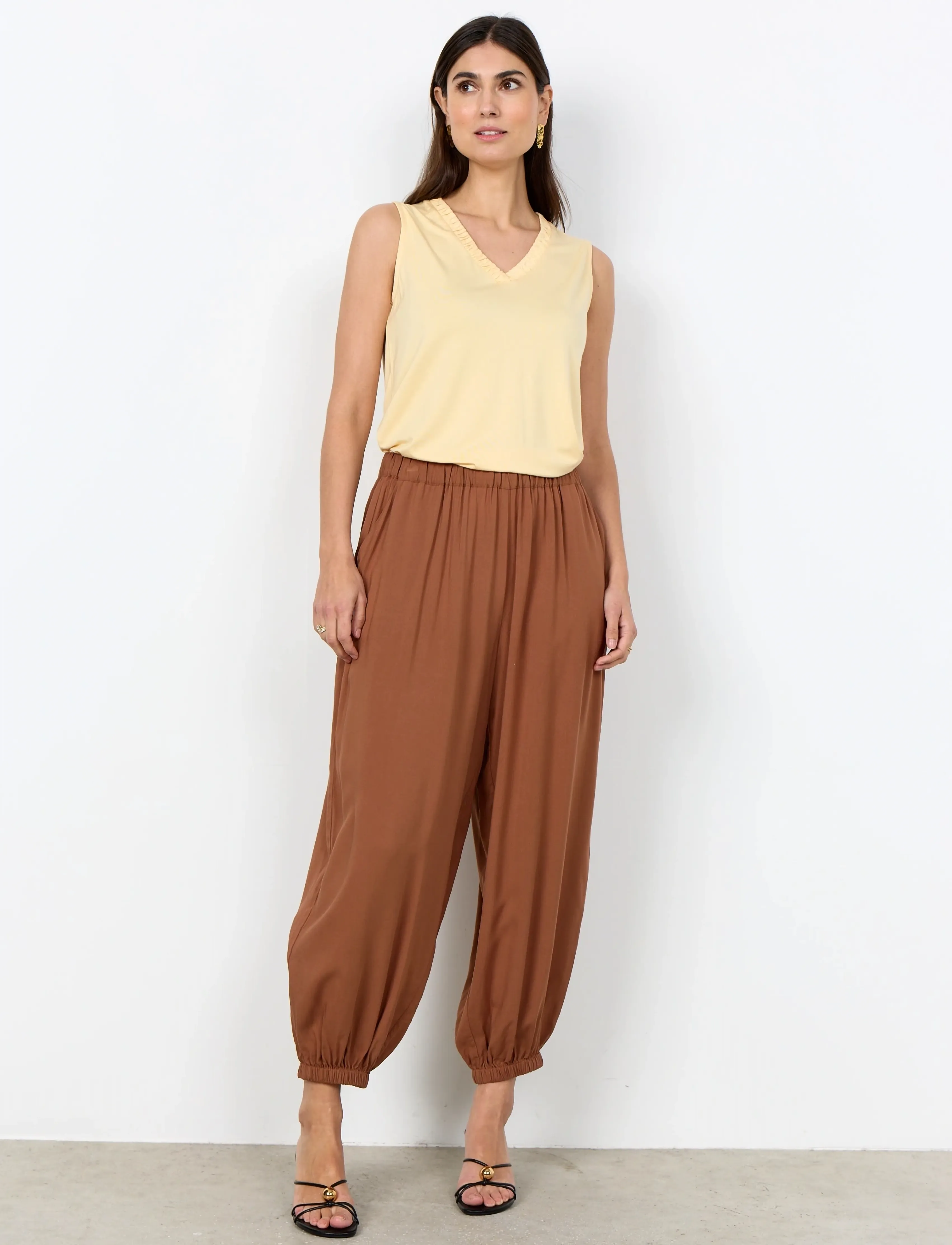 Soyaconcept Sc-Radia, XL, Brown, Bukser > Joggers, Dame