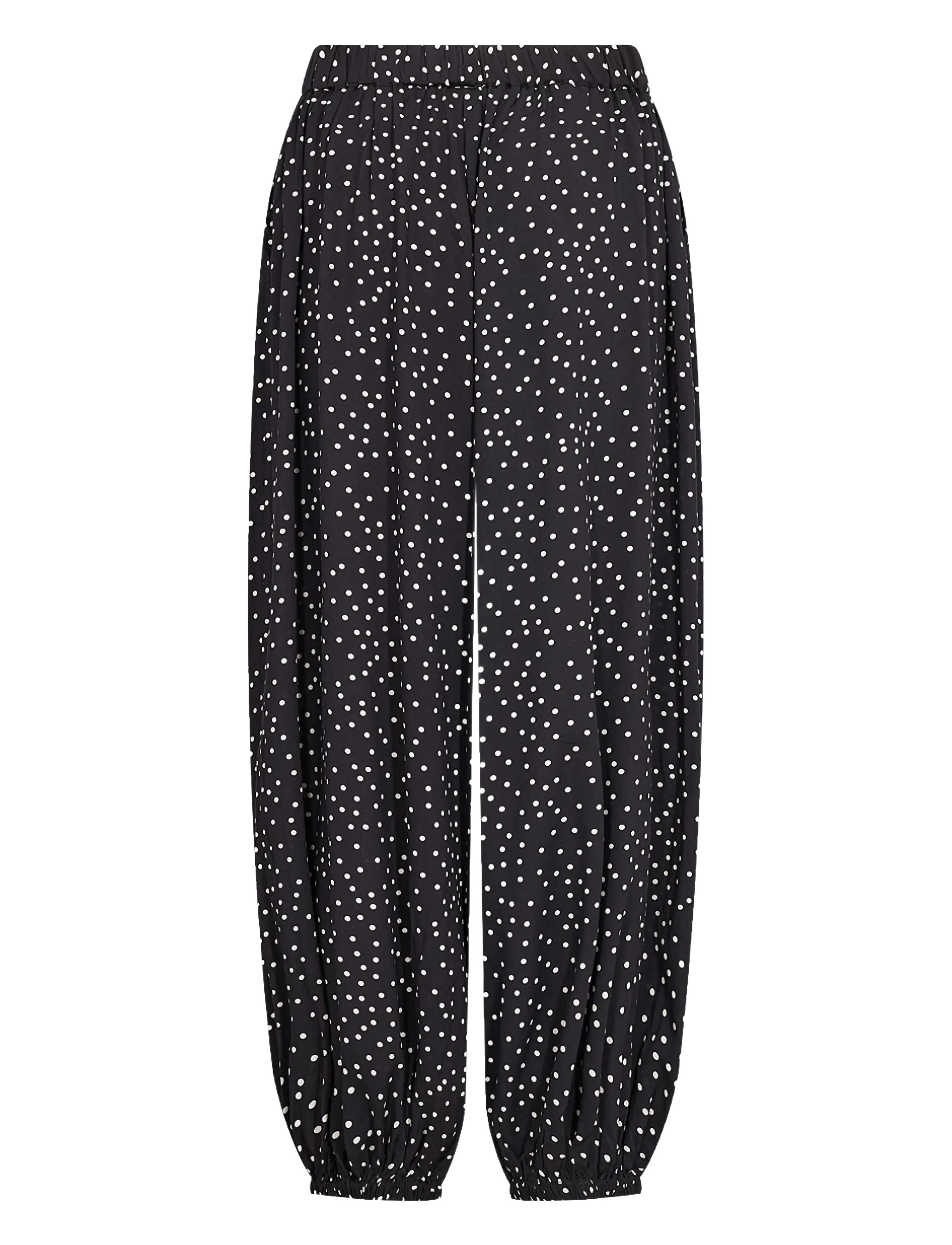 Soyaconcept - SC-GILDA - barrel trousers - 9999 black combi - 2