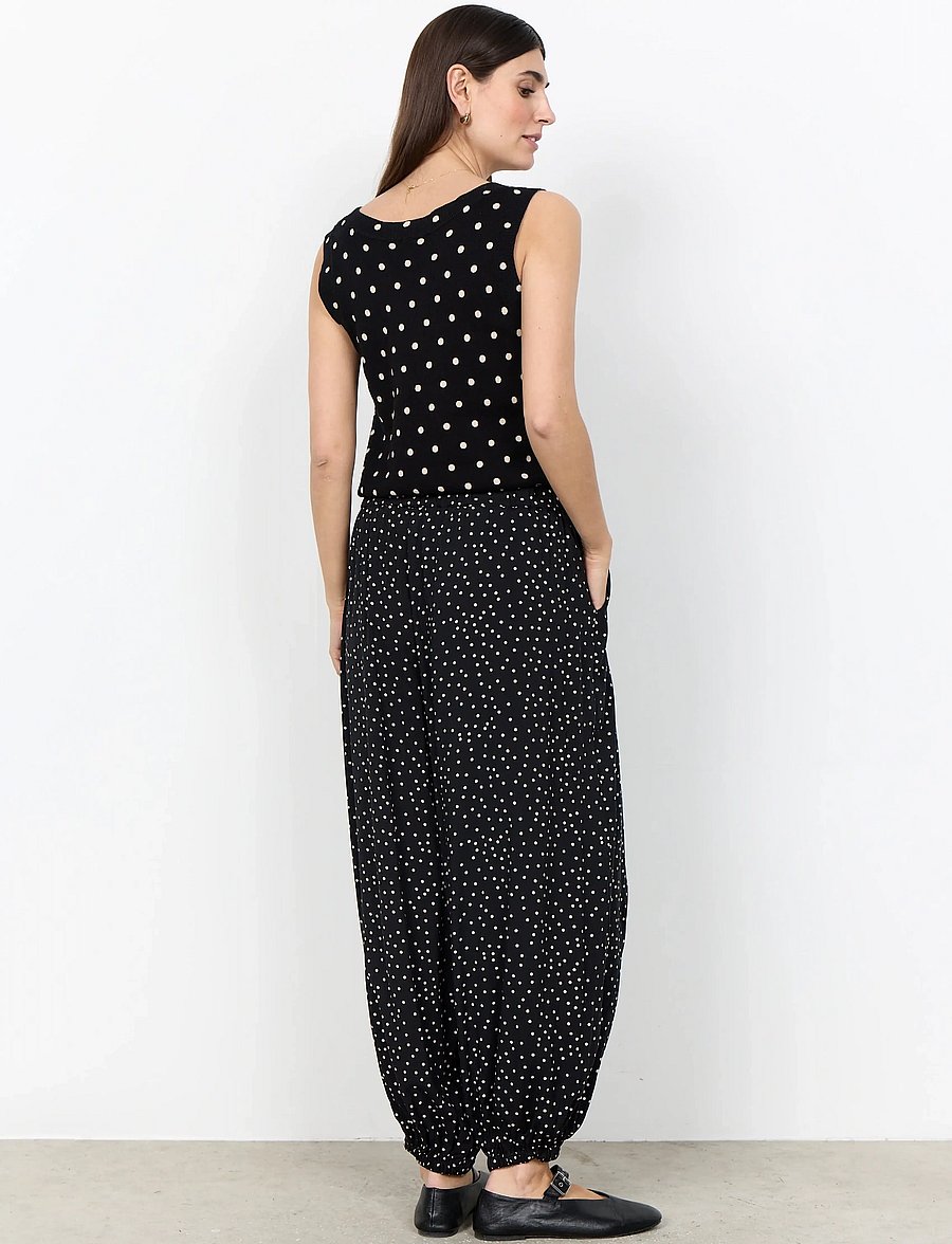 Soyaconcept - SC-GILDA - hosen mit geradem bein - 9999 black combi - 5