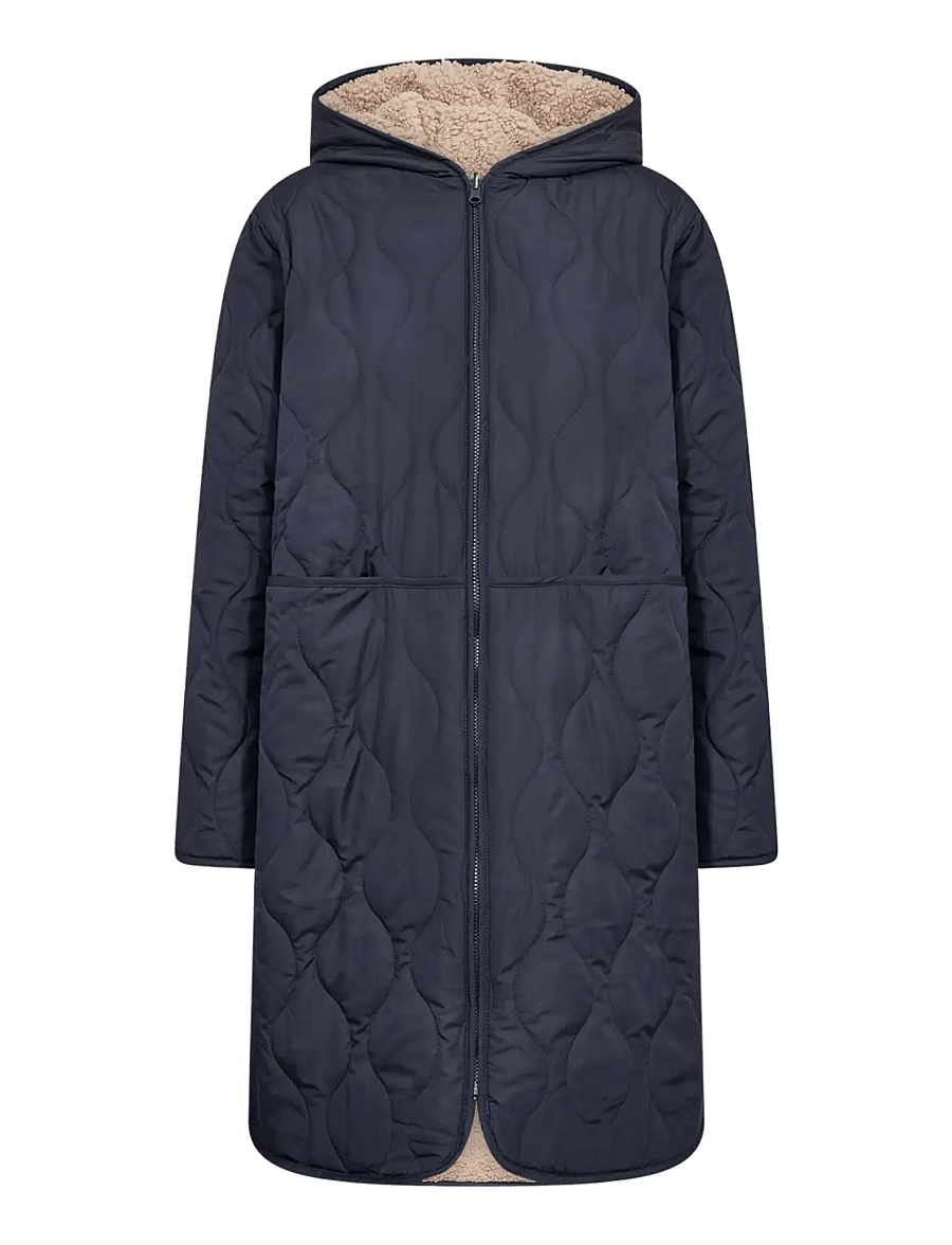 Soyaconcept - SC-GELA - steppjacken - 6910 navy combi - 0