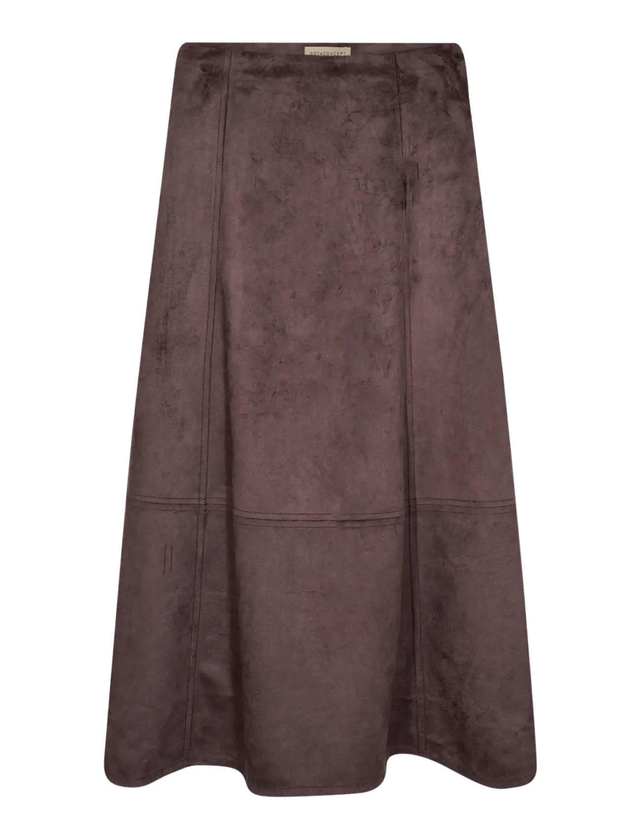Soyaconcept SC-HAJRA - Midi nederdele - 8980 CHOCOLATE PLUM / brown