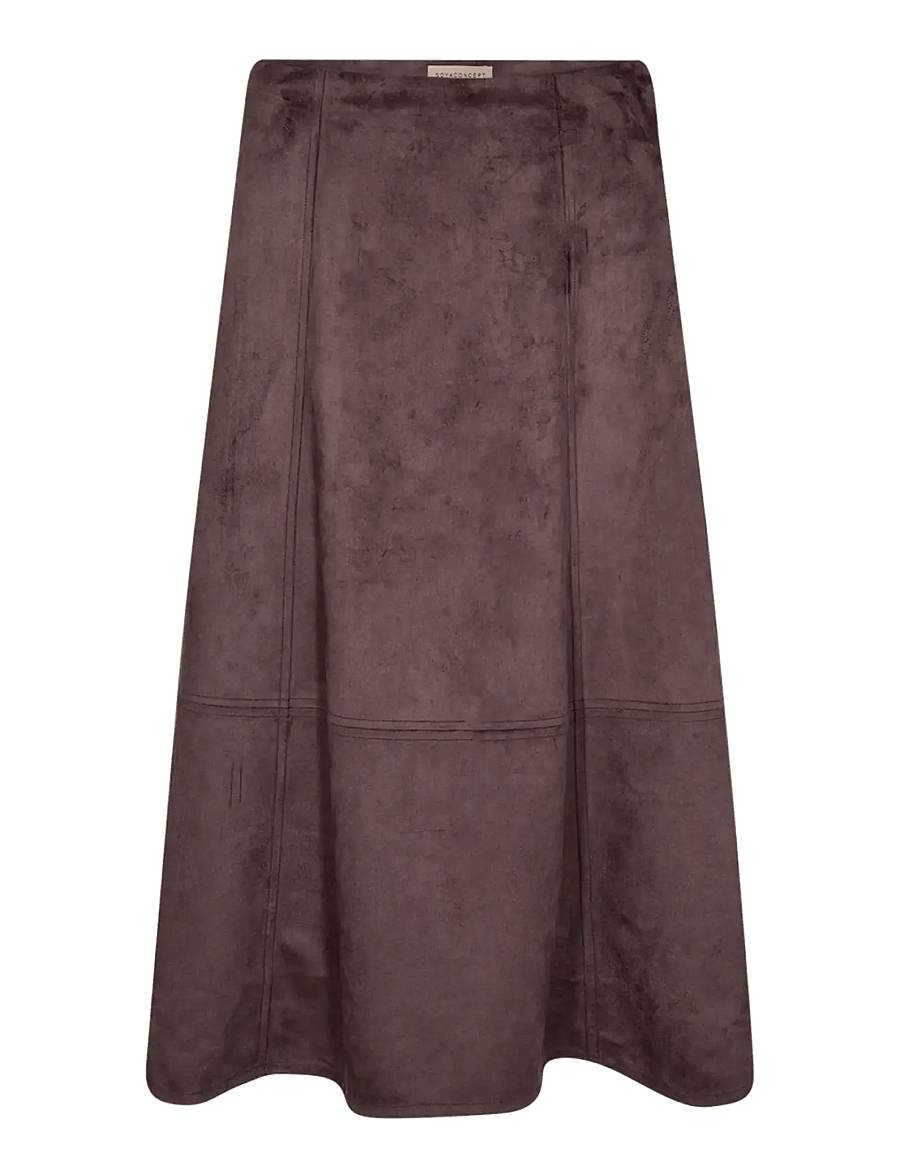 Soyaconcept - SC-HAJRA - midi nederdele - 8980 chocolate plum - 0