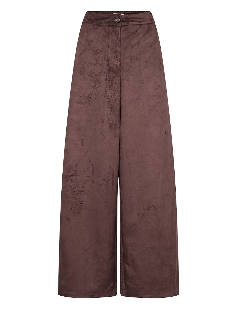 Soyaconcept - SC-HAJRA - hosen mit weitem bein - 8980 chocolate plum - 0