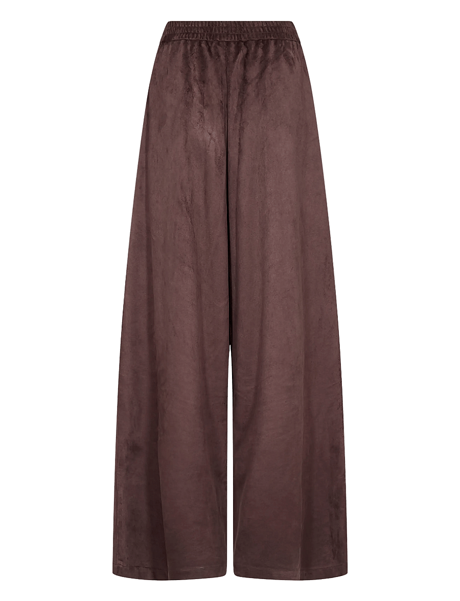 Soyaconcept - SC-HAJRA - hosen mit weitem bein - 8980 chocolate plum - 1