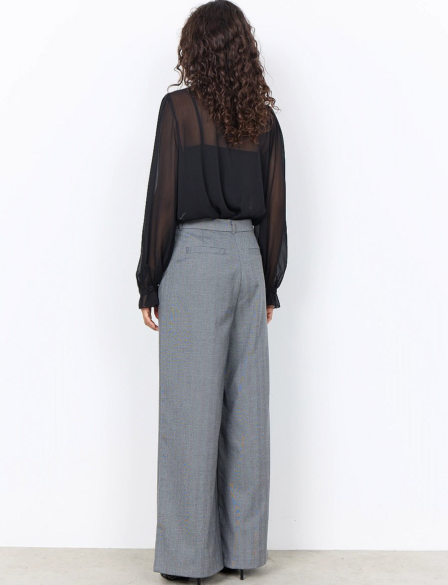 Soyaconcept - SC-HAWO YD - hosen mit weitem bein - 9999 black combi - 4