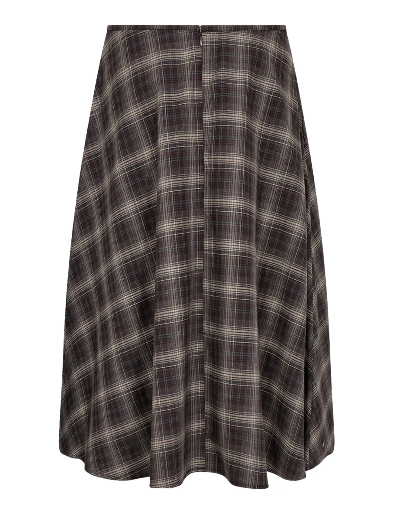 Soyaconcept - SC-HASINA YD - midi kjolar - 8980c chocolate plum combi - 2