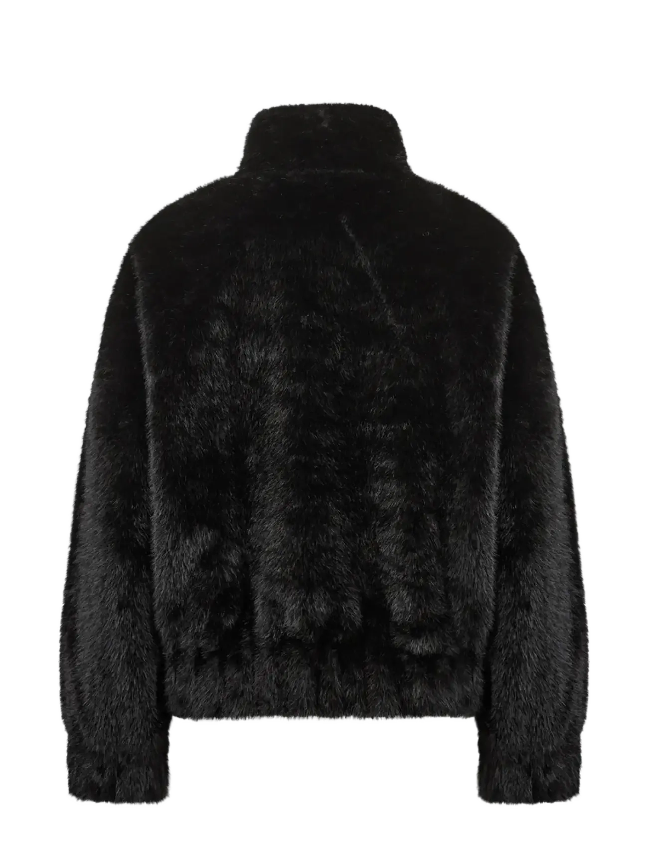 Soyaconcept - SC-HAYE - faux fur jakker - 9999 black - 1
