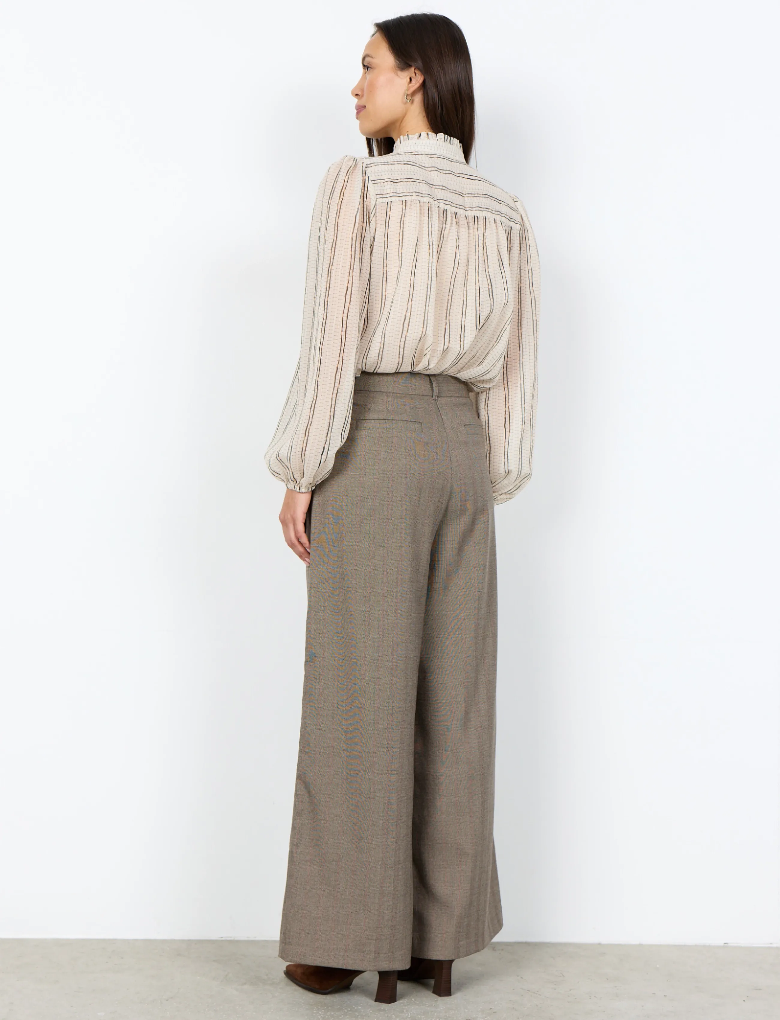 Soyaconcept - SC-HARPA AOP - long-sleeved shirts - 8980c chocolate plum combi - 3