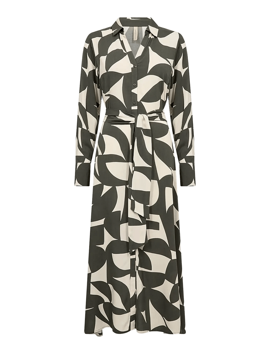 Soyaconcept - SC-HANNI AOP - skjortekjoler - 7974 forest night combi - 1