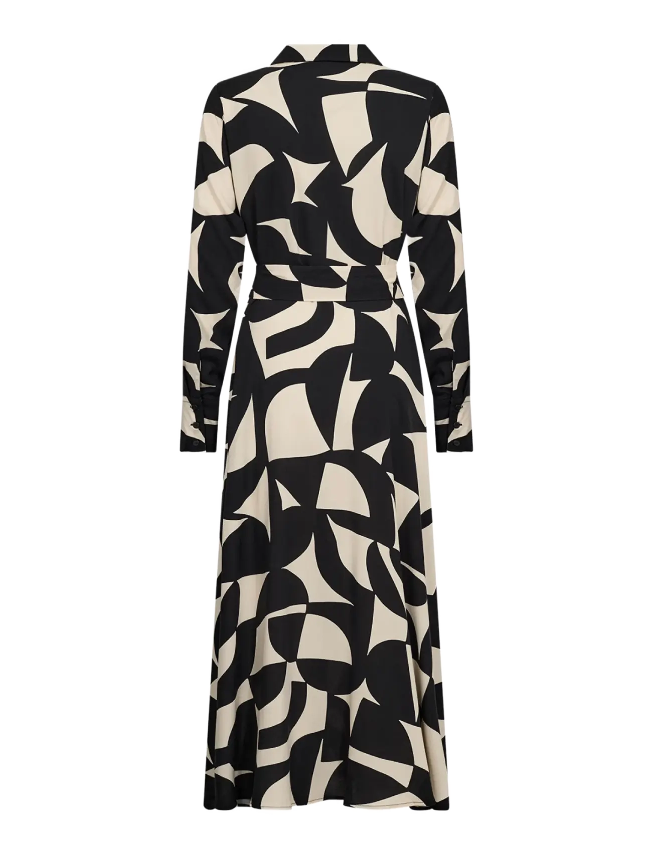 Soyaconcept - SC-HANNI AOP - shirt dresses - 9999 black combi - 2