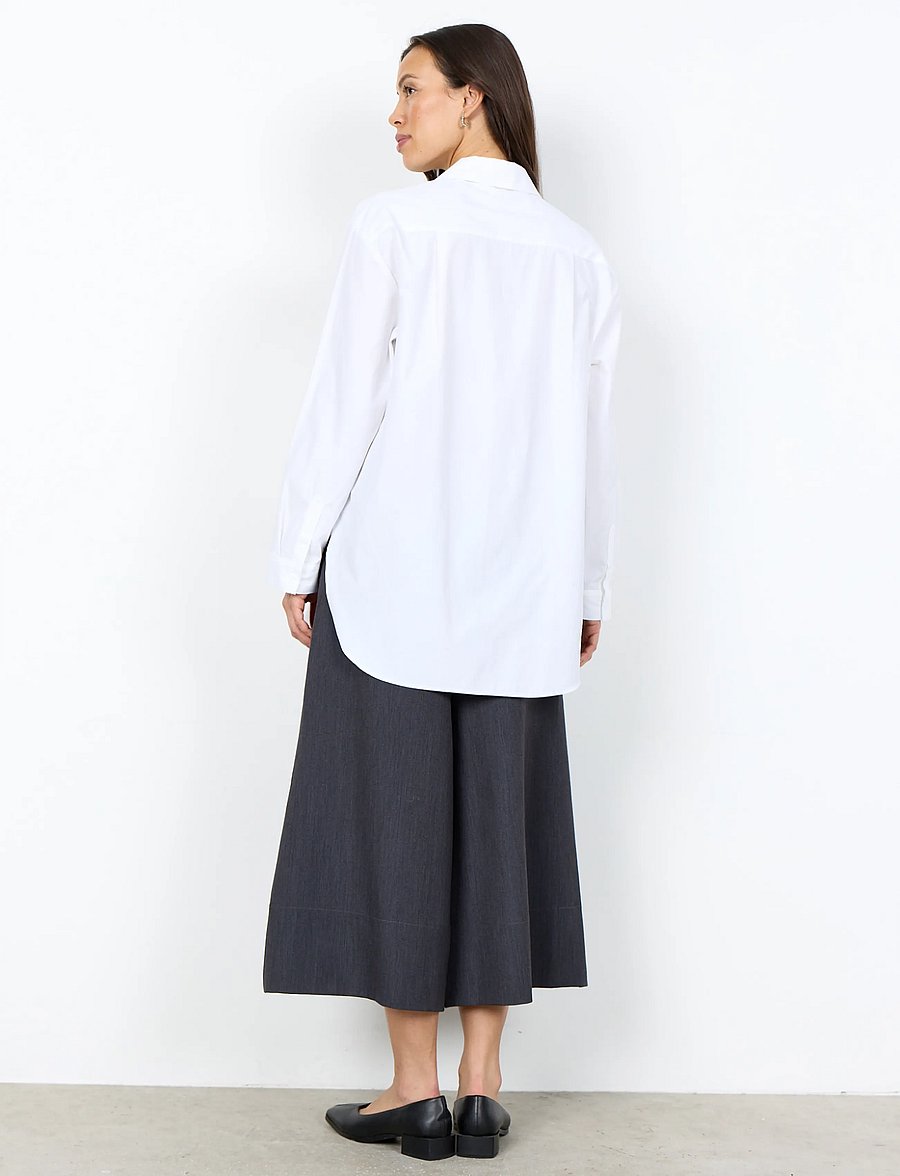 Soyaconcept - SC-NETTI - langärmlige hemden - 1000 white - 3