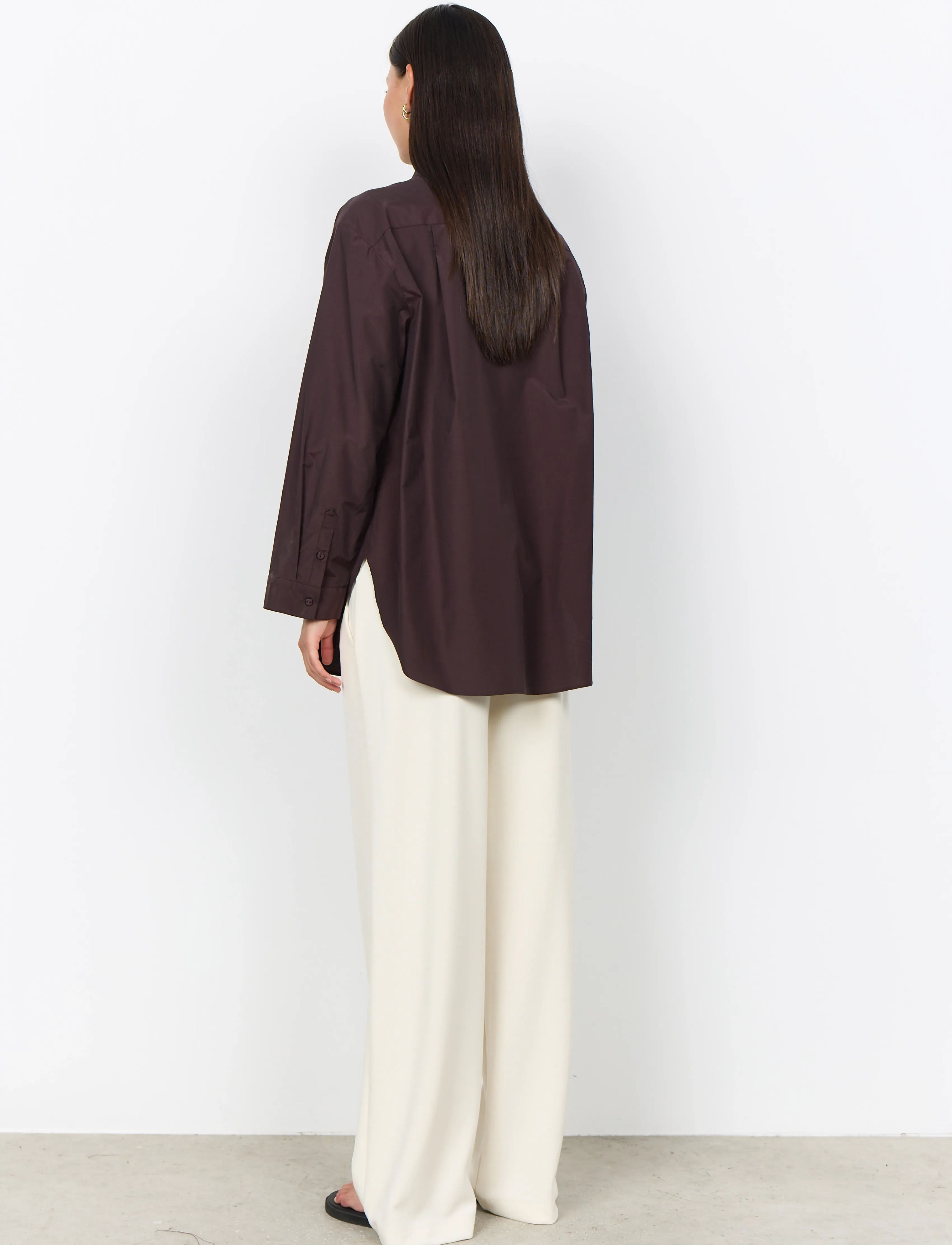 Soyaconcept - SC-NETTI - long-sleeved shirts - 8980 chocolate plum - 4