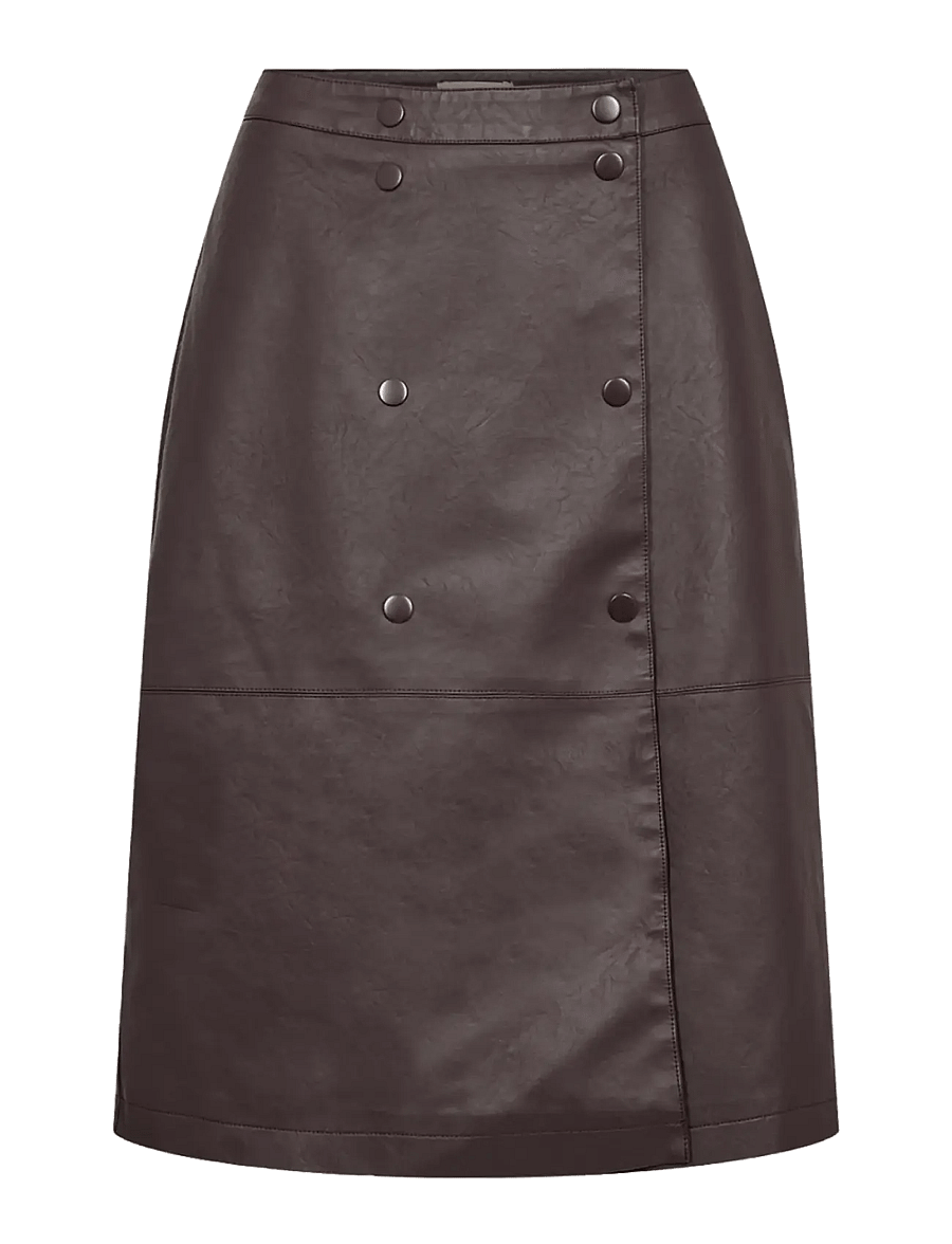 Soyaconcept - SC-GUNILLA - slå-om-nederdele - 8980 chocolate plum - 1