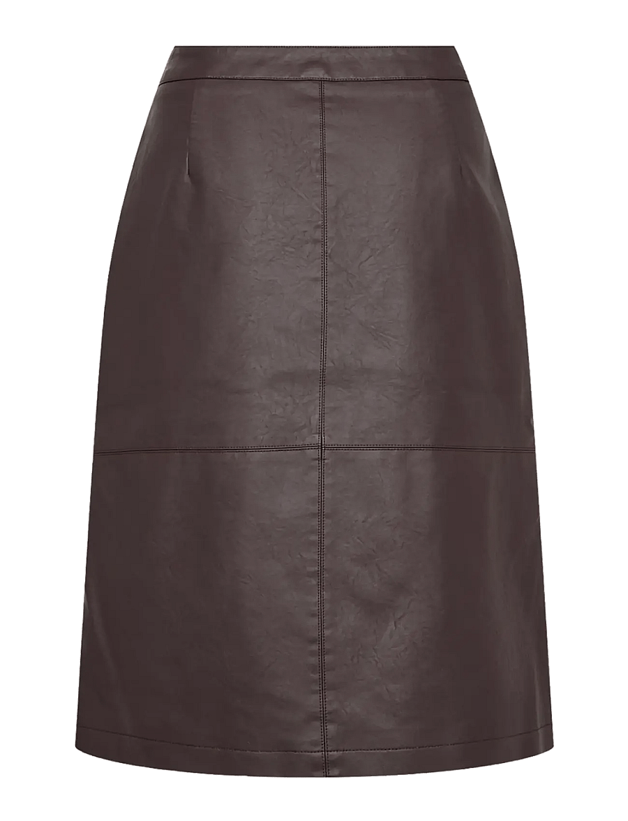 Soyaconcept - SC-GUNILLA - slå-om-nederdele - 8980 chocolate plum - 2