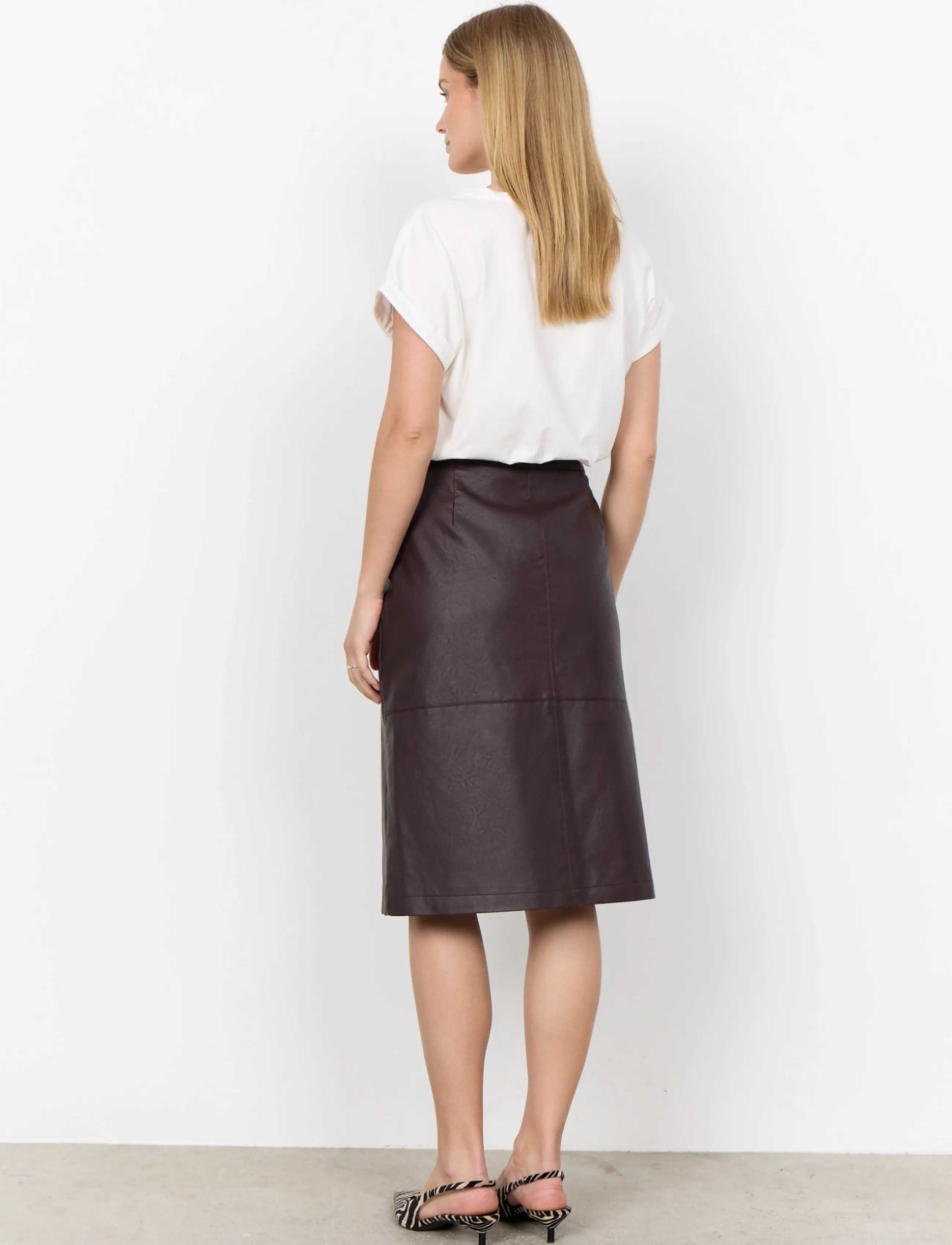 Soyaconcept - SC-GUNILLA - slå-om-nederdele - 8980 chocolate plum - 3