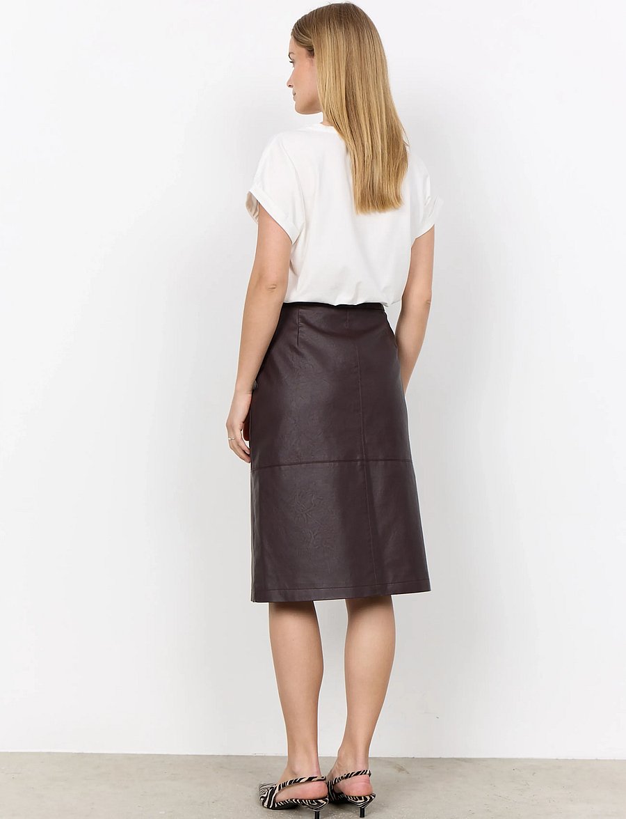 Soyaconcept - SC-GUNILLA - slå-om-nederdele - 8980 chocolate plum - 3