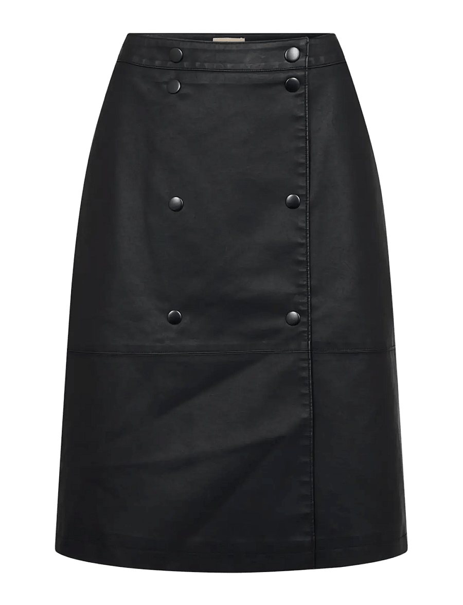 Soyaconcept - SC-GUNILLA - slå-om-nederdele - 9999 black - 1