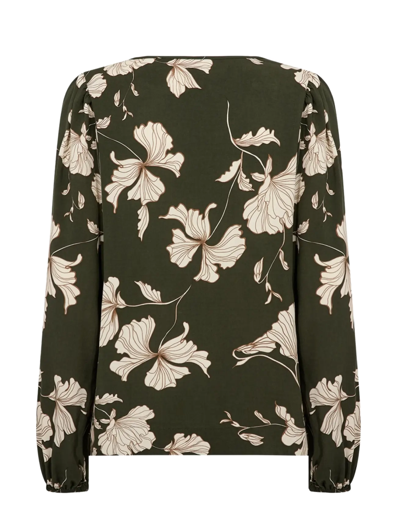 Soyaconcept - SC-HAMIDA AOP - langærmede bluser - 7974 forest night combi - 2
