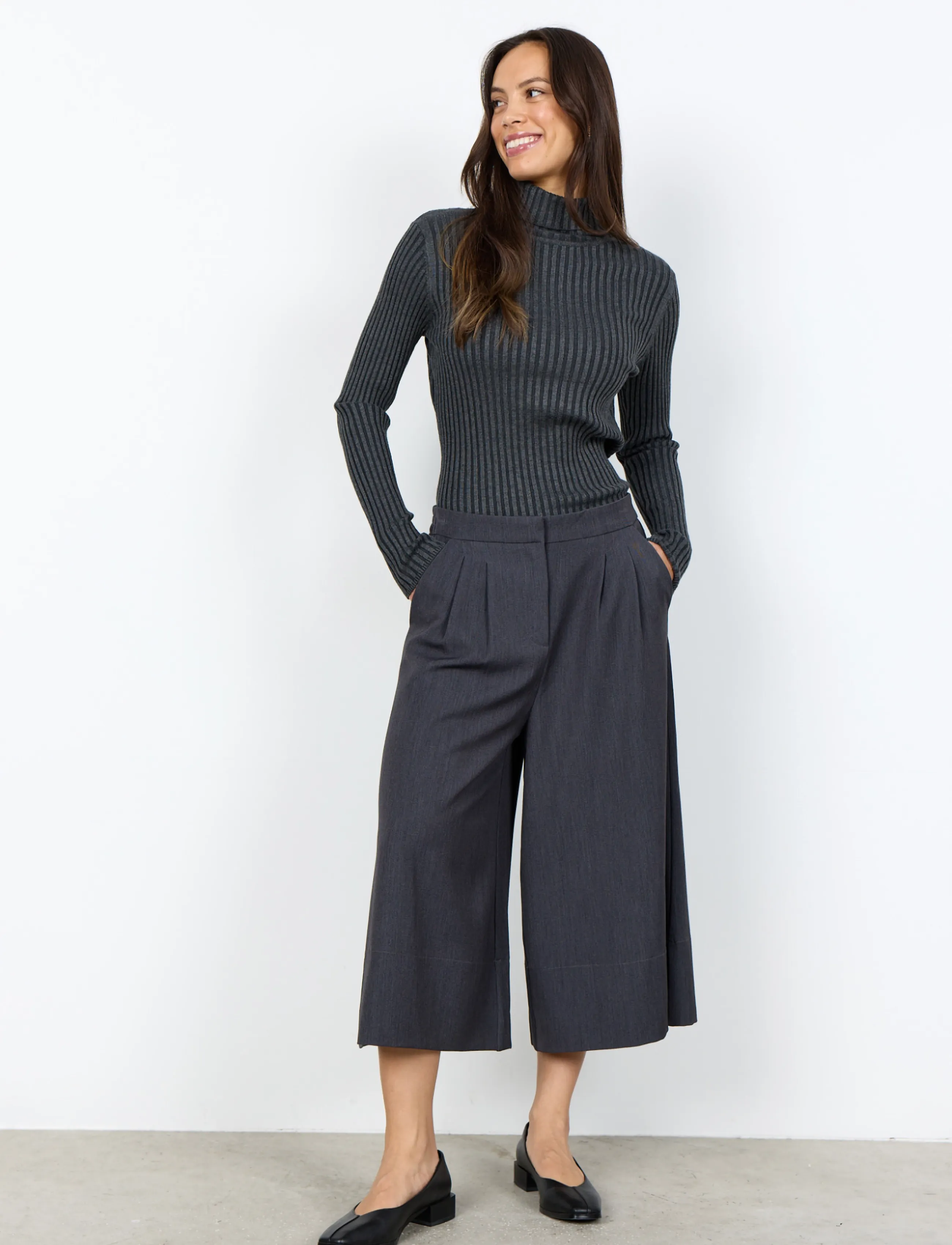 Soyaconcept SC-ANN - Soyaconcept - 99870 DARK EARTH MELANGE / grey