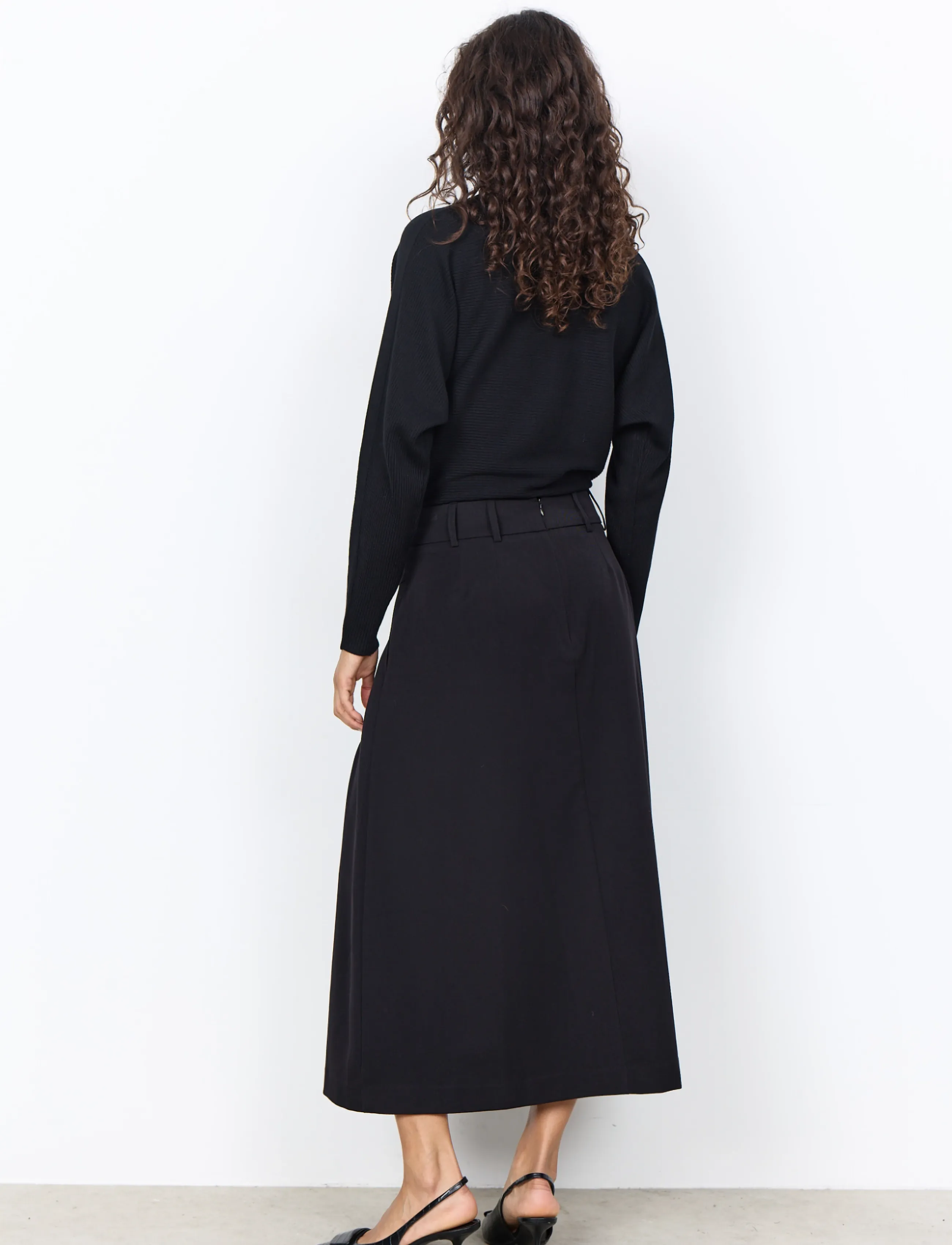 Soyaconcept - SC-ANN - midi nederdele - 9999 black - 3