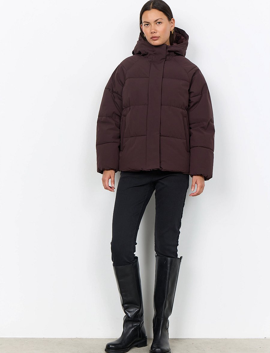 Soyaconcept - SC-HABIB - winterjacken - 8980 chocolate plum - 3