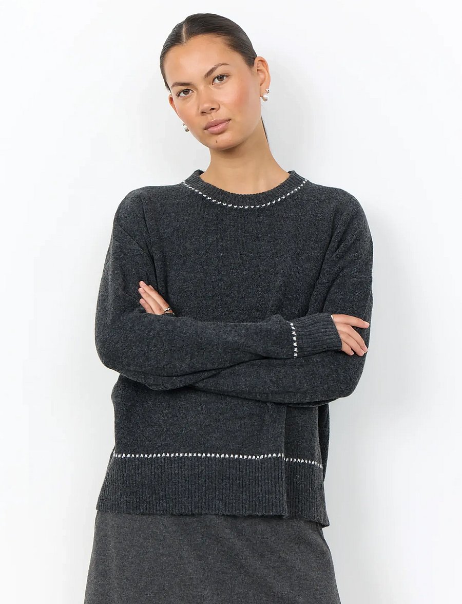 Soyaconcept - SC-ORLEAN - pullover - 99870c phantom melange comb - 0