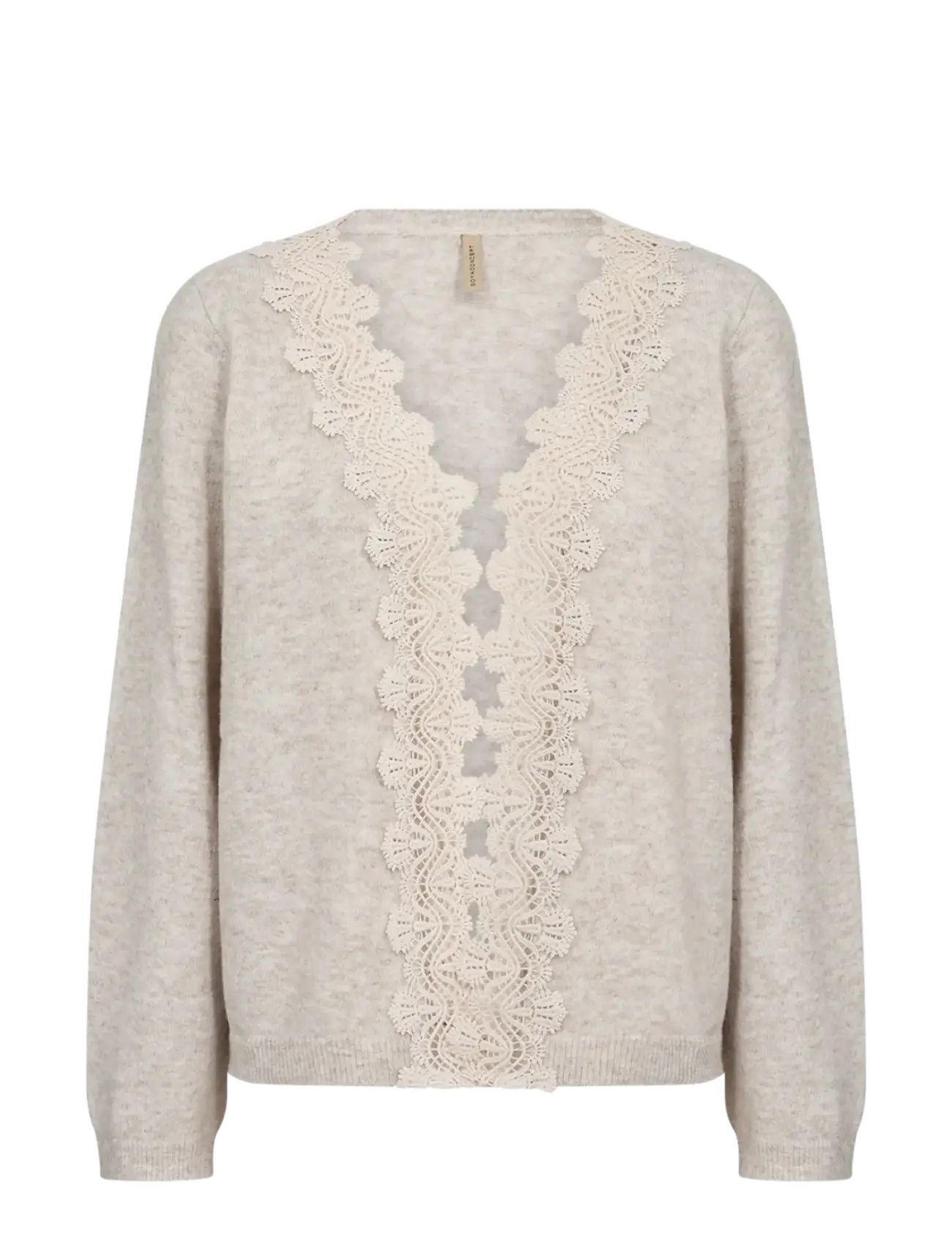 Soyaconcept SC-ORLEAN - Stickat - 91500 LIGHT SAND MELANGE / beige