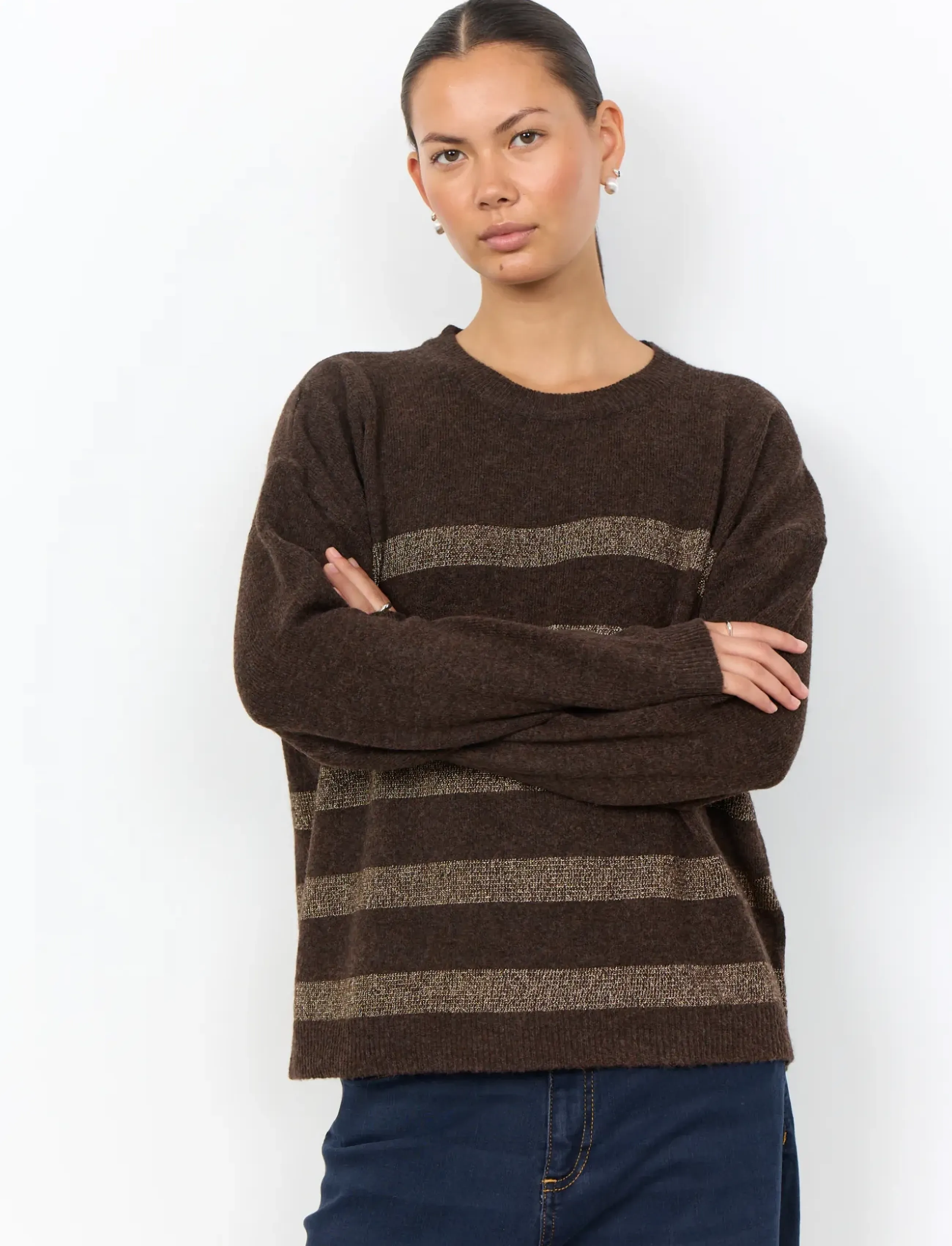 Soyaconcept SC-ORLEAN - Soyaconcept - 98980C CHOCOLATE PLUM MEL COM / brown
