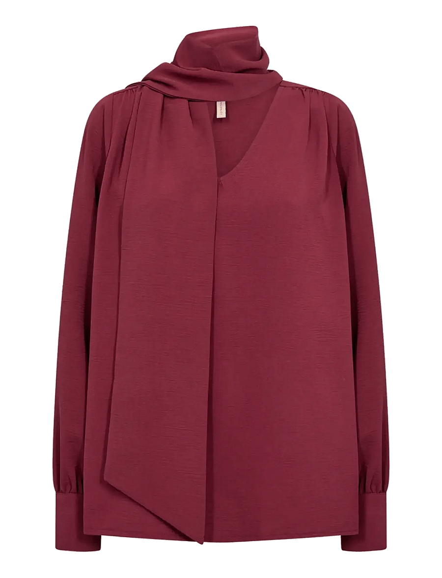 Soyaconcept - SC-CATH - langärmelige blusen - 4660 rhododendron - 1