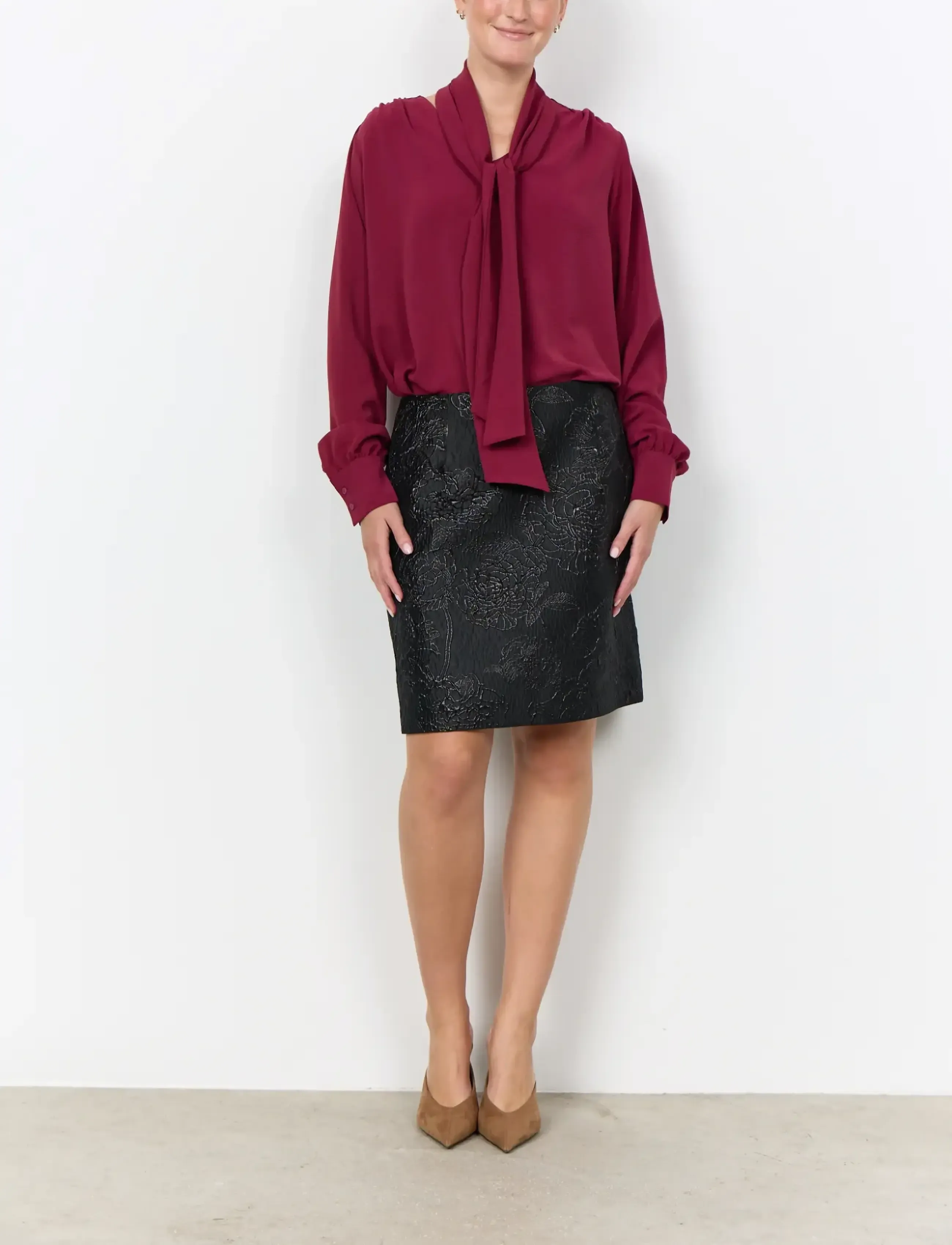 Soyaconcept - SC-CATH - langärmelige blusen - 4660 rhododendron - 4